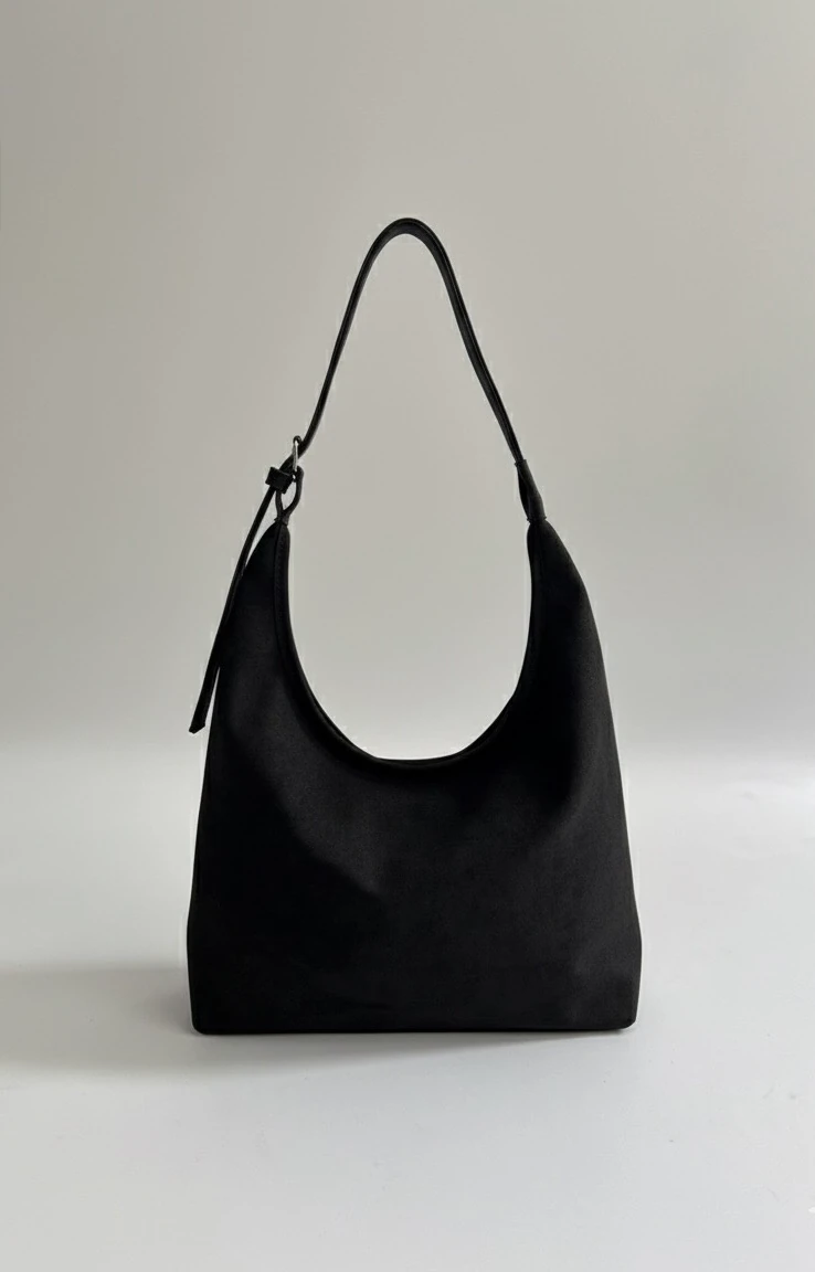 Mood Süet Kol Çantası - Siyah