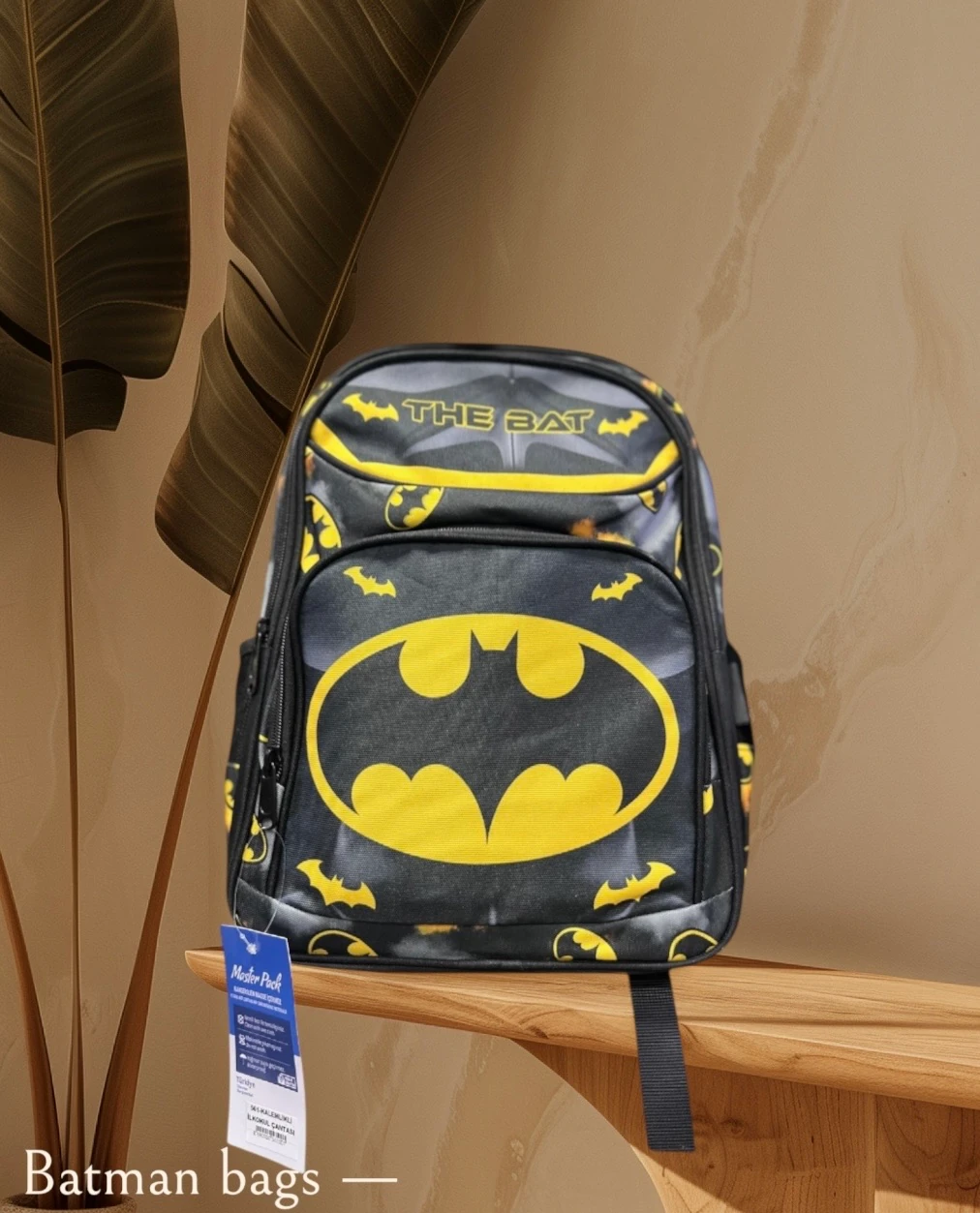 Batman Okul Sırt Çantası - Siyah