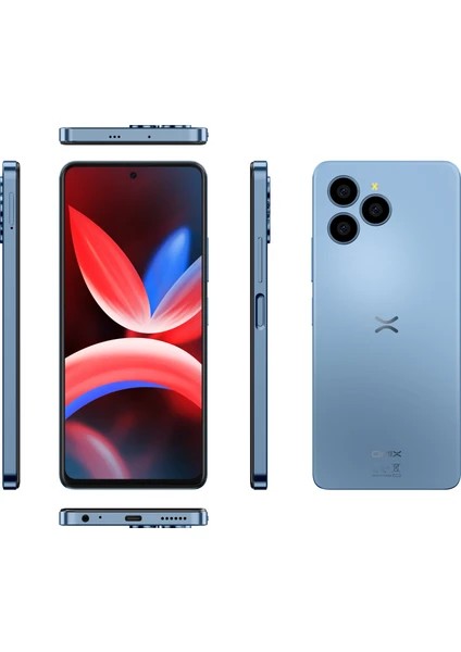 Omix X6 128 GB 6 GB Mavi (Omix Türkiye Garantili)