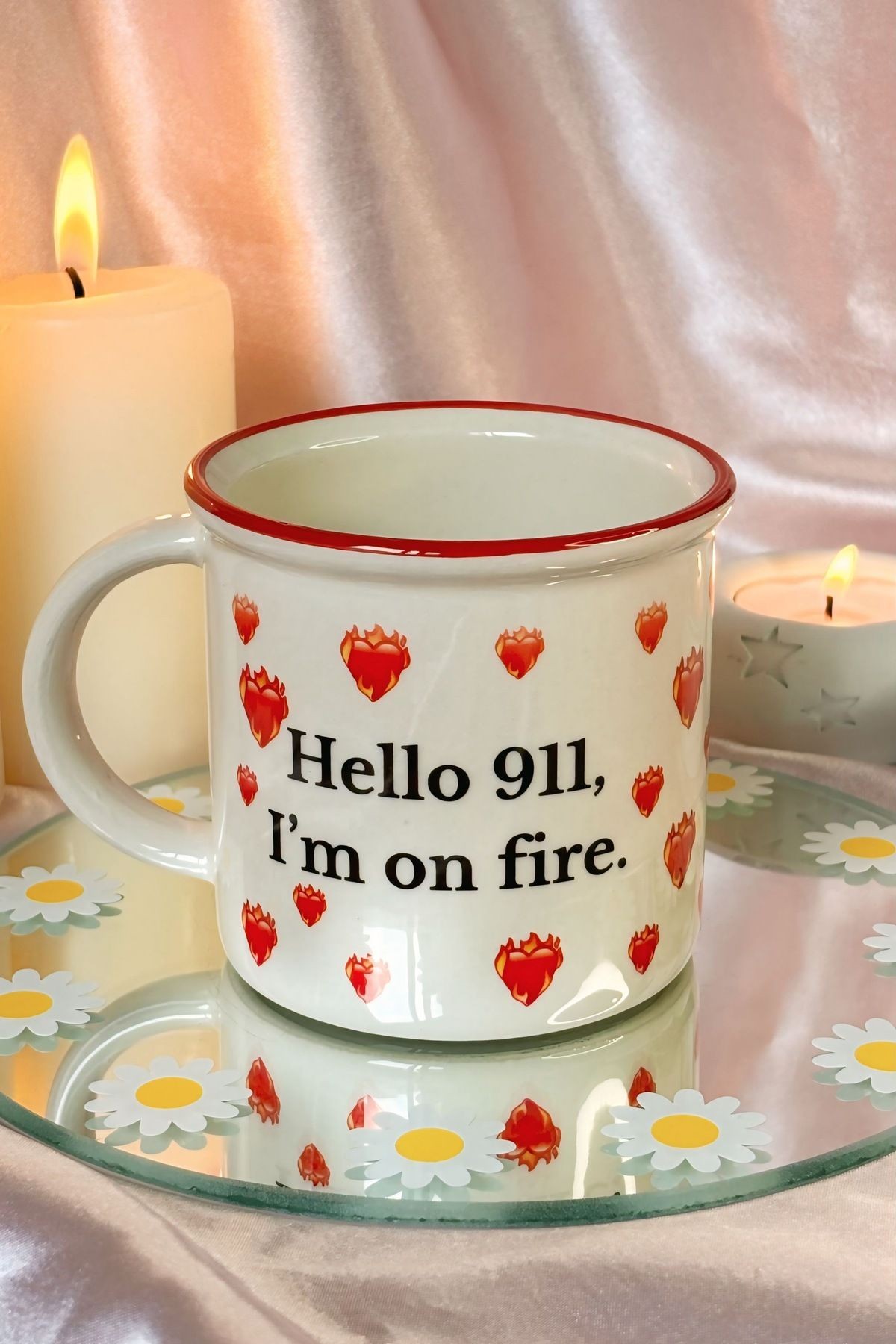 Hello 911, I am on Fire Kupa
