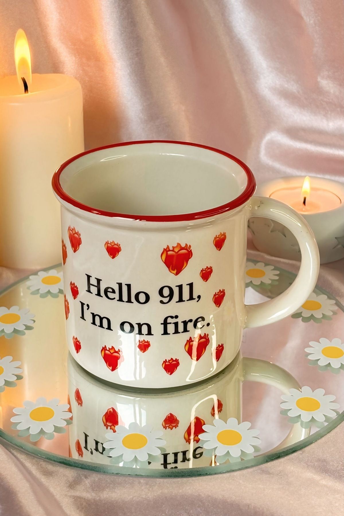 Hello 911, I am on Fire Kupa