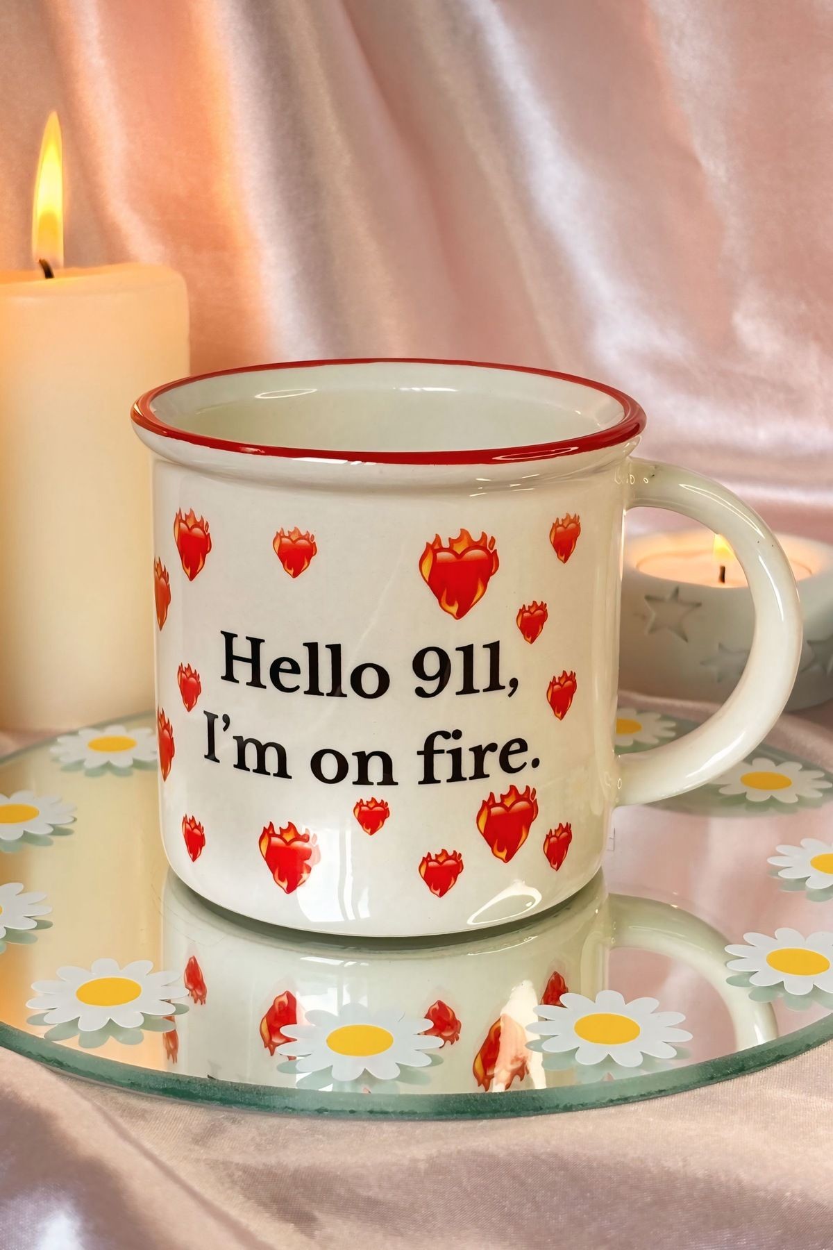 Hello 911, I am on Fire Kupa