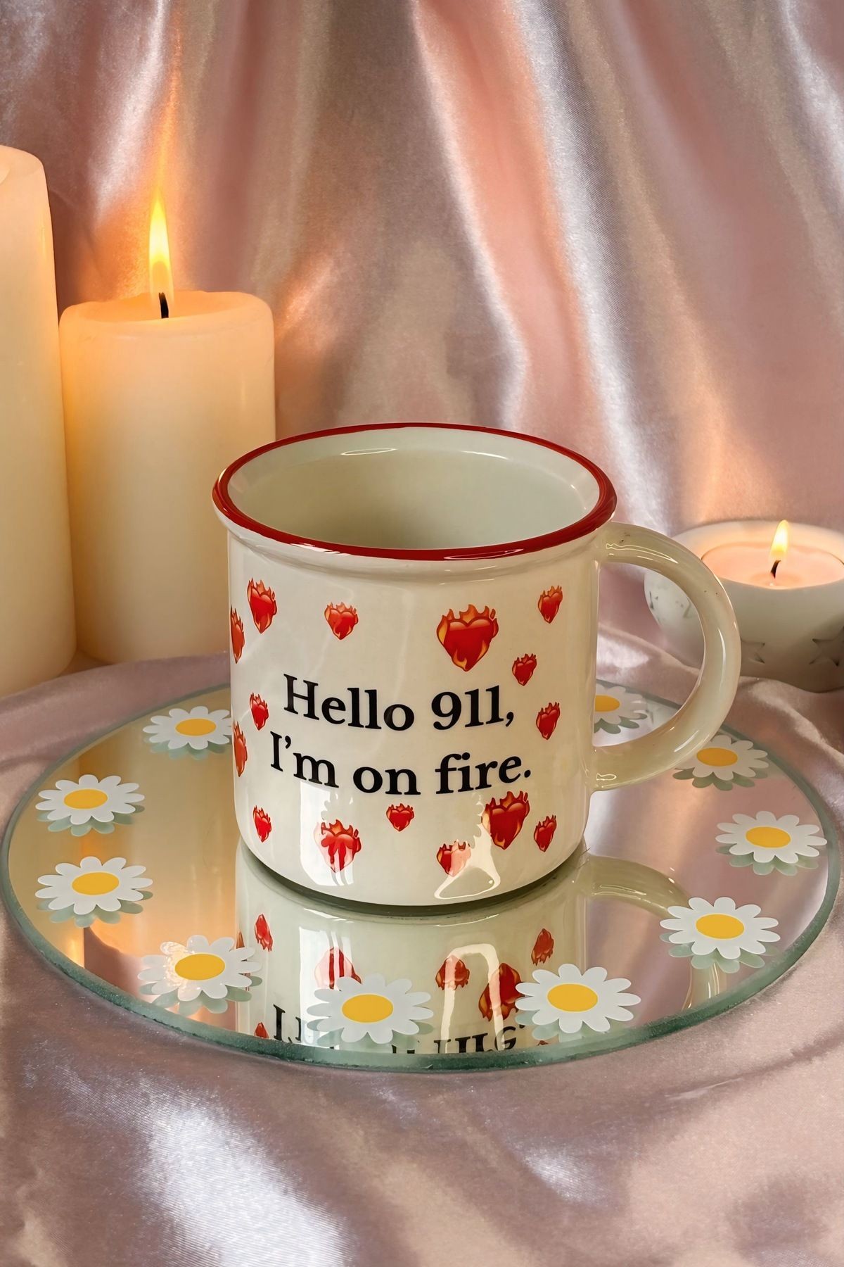 Hello 911, I am on Fire Kupa