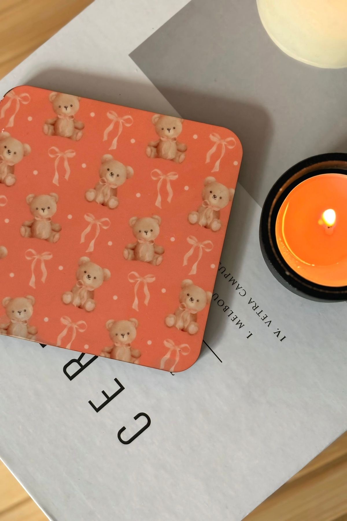 Teddy Bear Bardak Altlığı