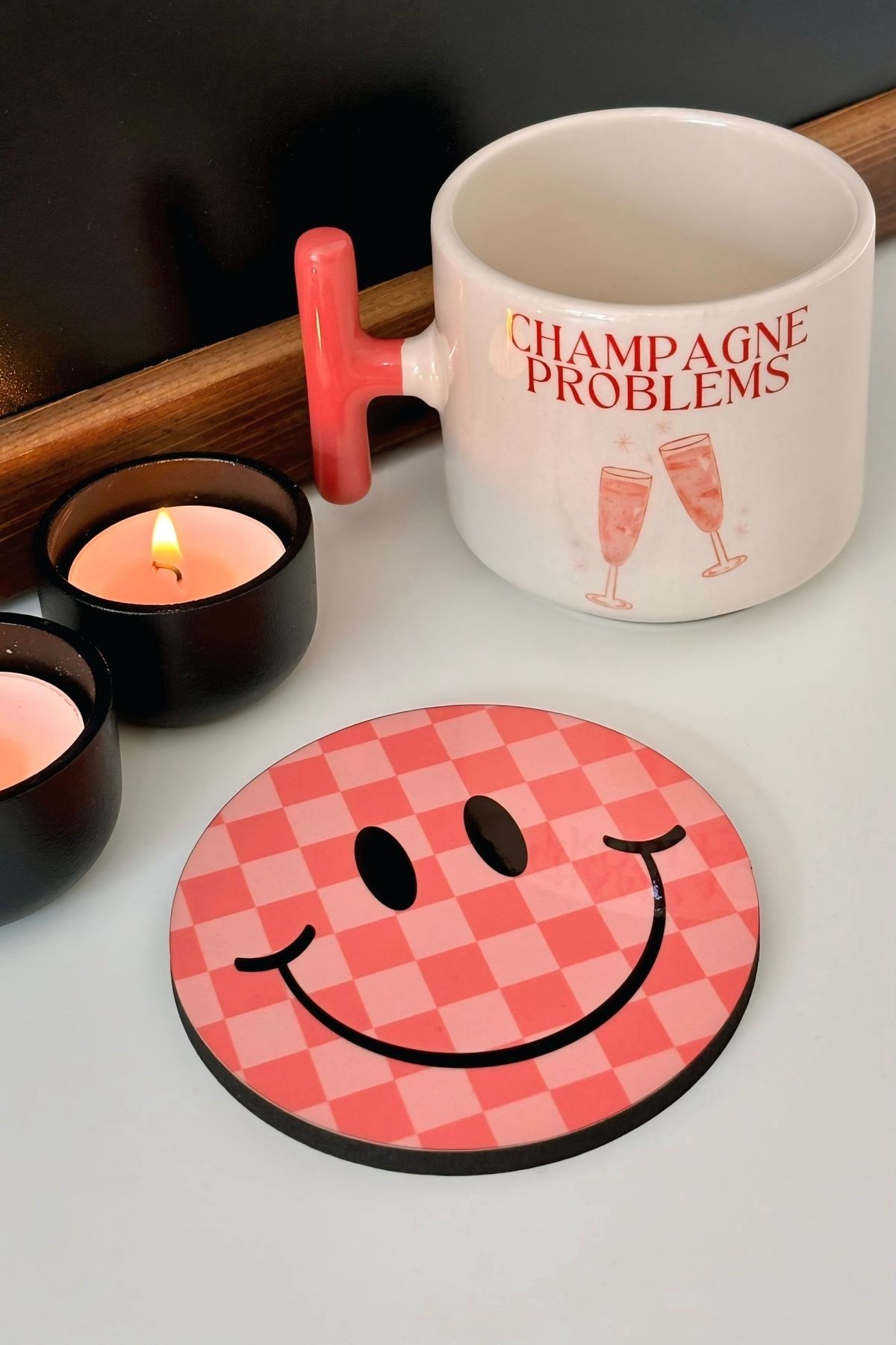 Smiley Bardak Altlığı
