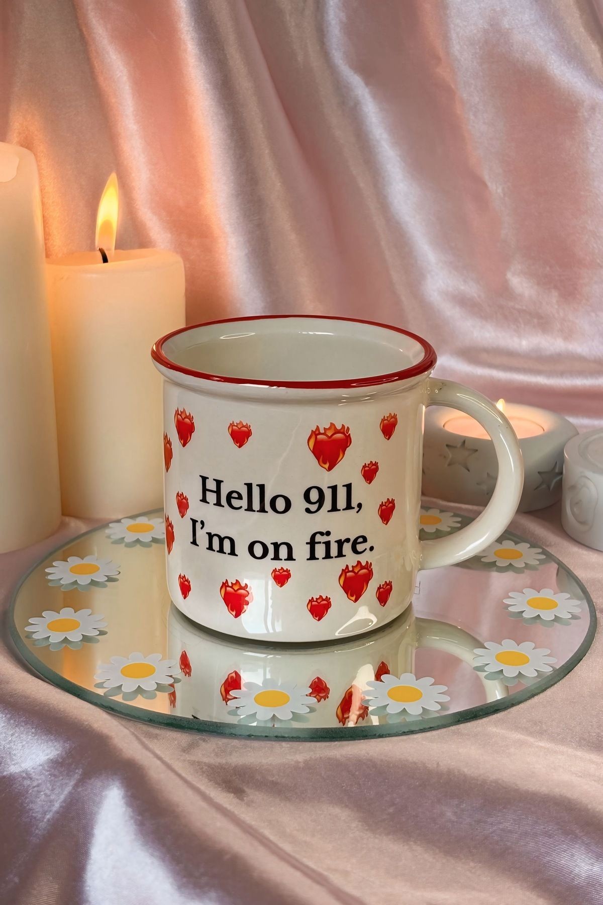 Hello 911, I am on Fire Kupa