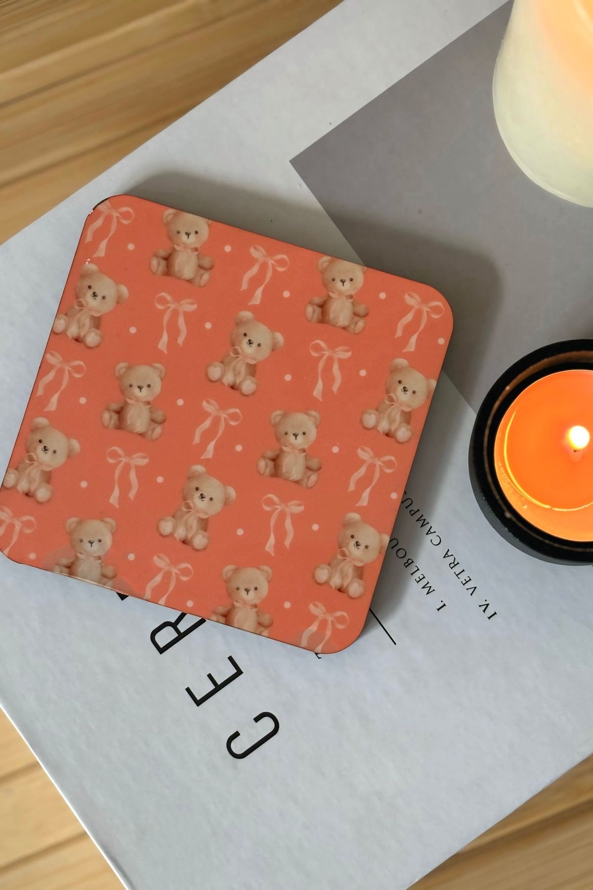 Teddy Bear Bardak Altlığı