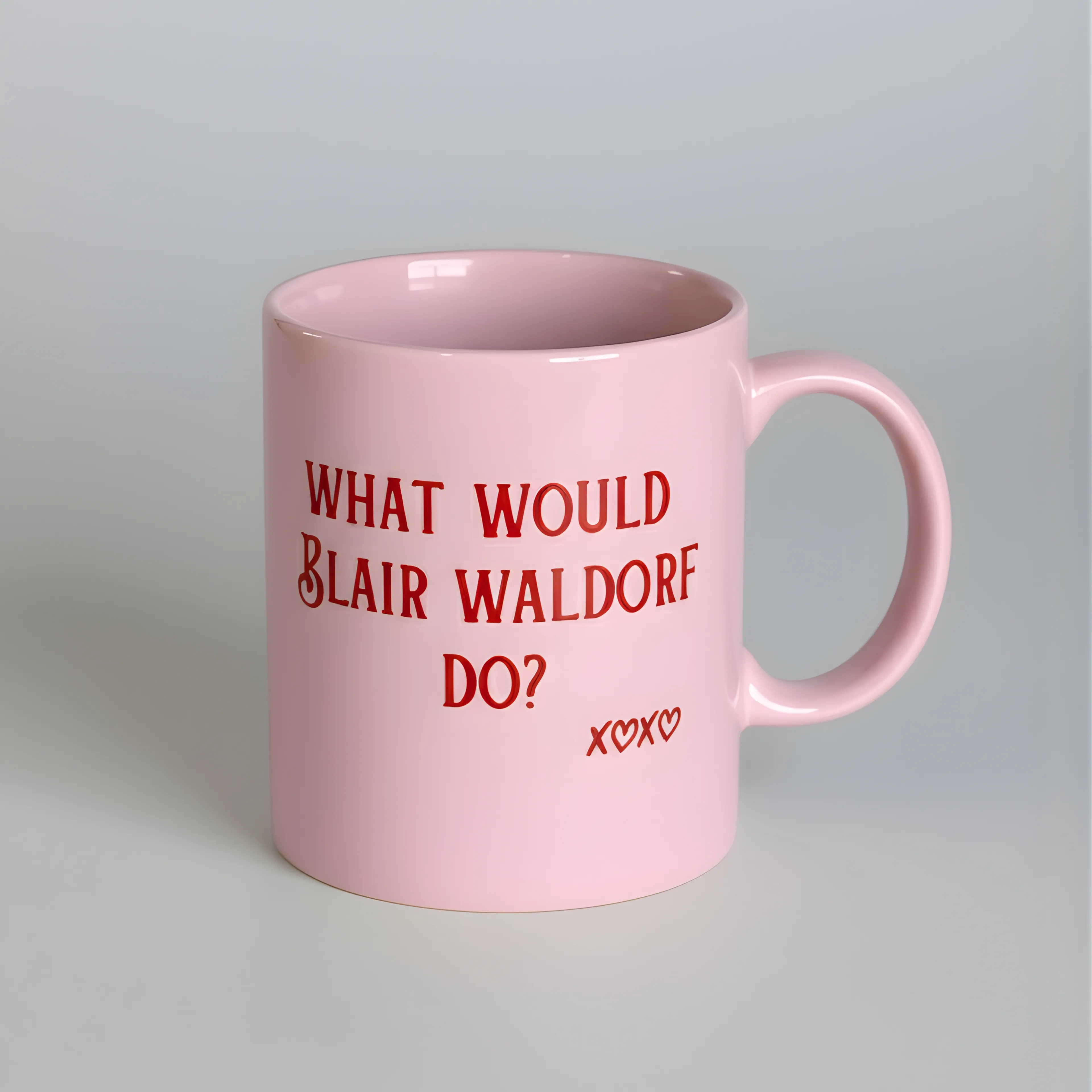 Gossip Girl What Would Blair Waldorf Do Pembe Kupa