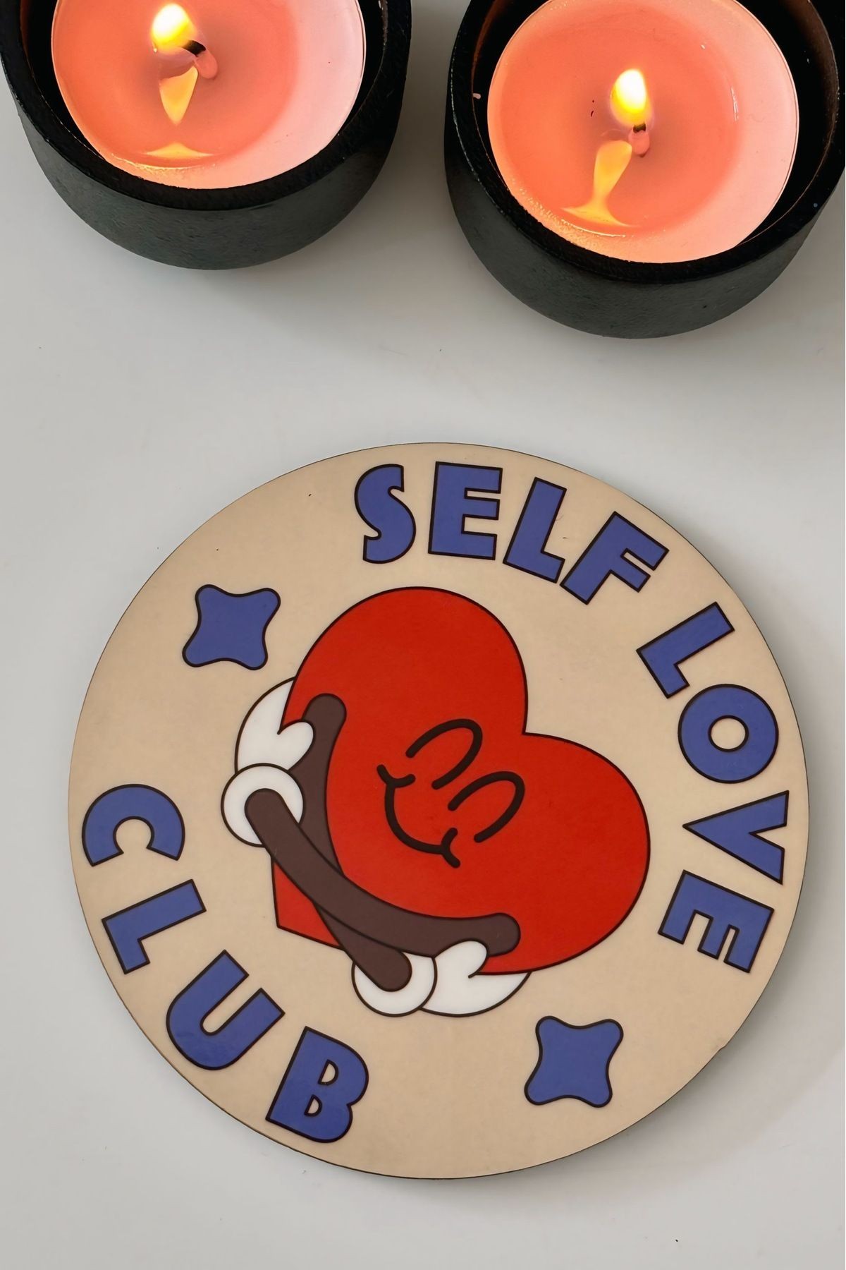 Self Love Club Bardak Altlığı