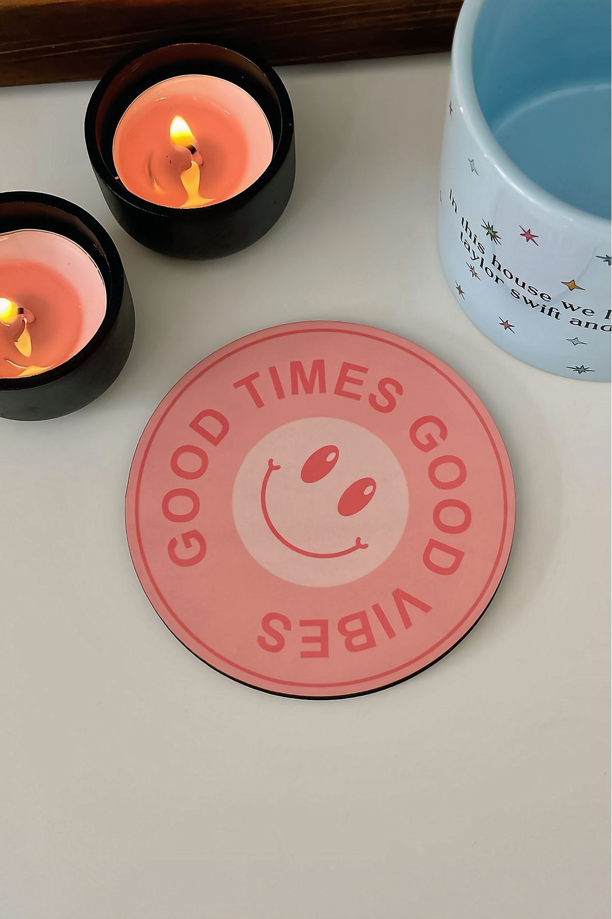 Good Vibes Bardak Altlığı