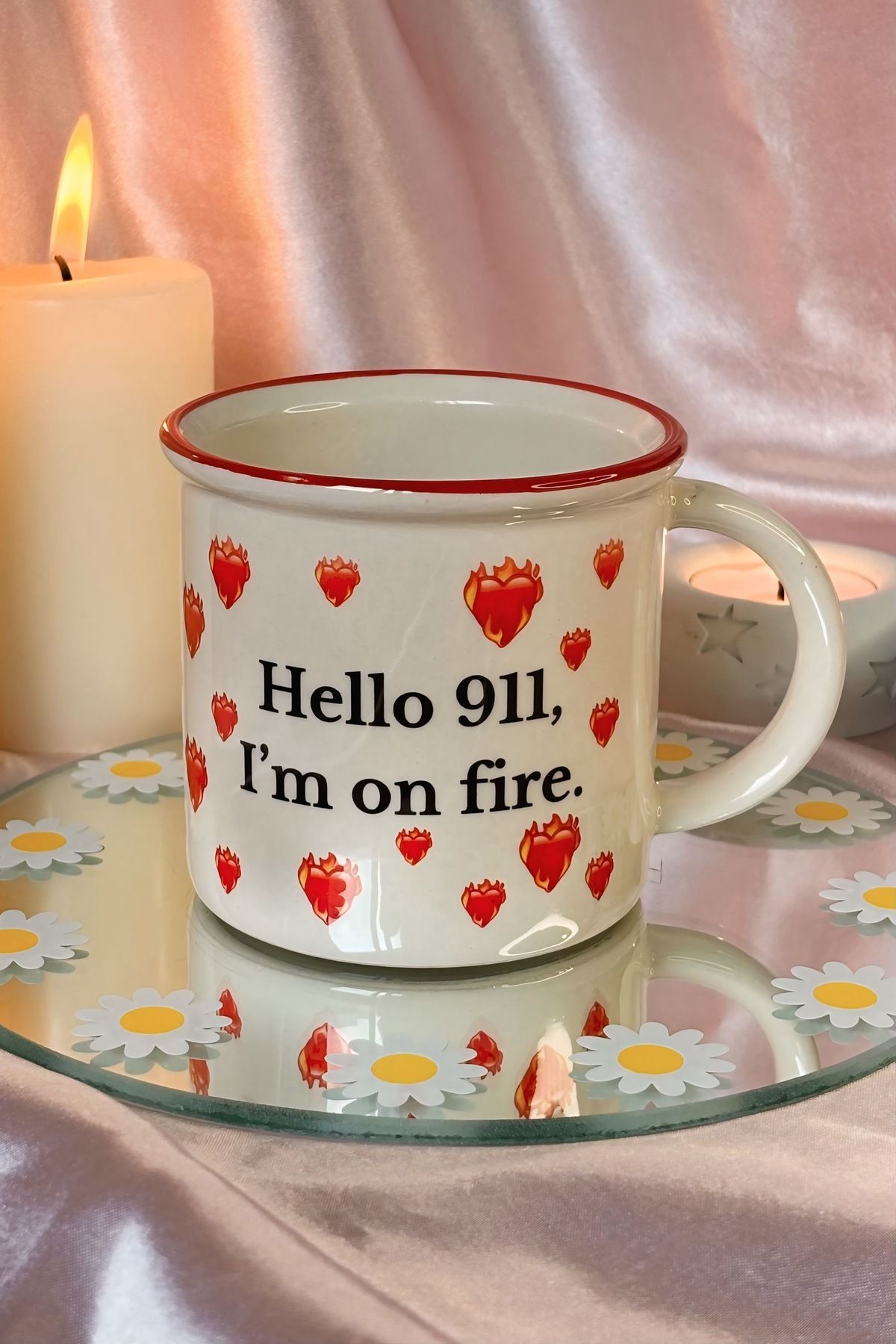 Hello 911, I am on Fire Kupa