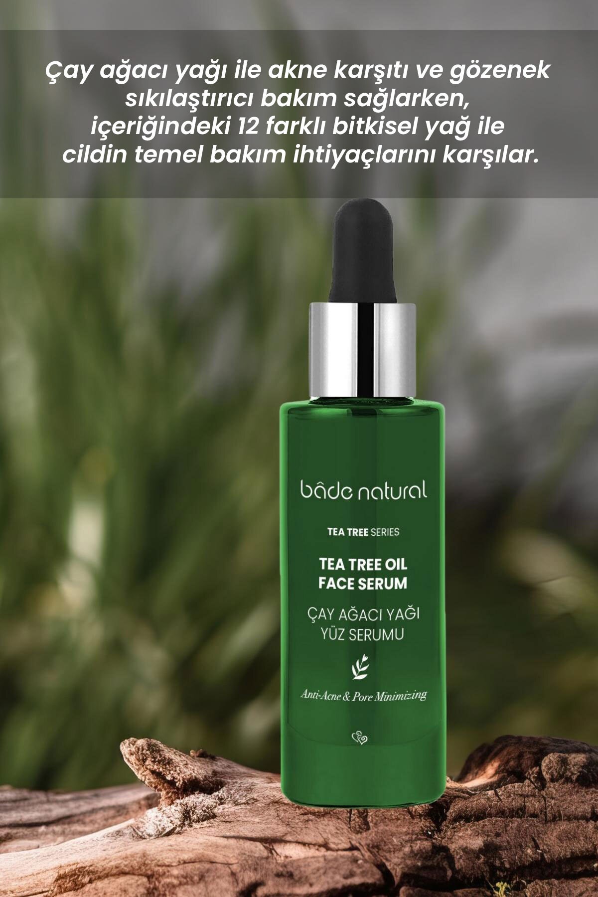 Çay Ağacı Akne Karşıtı ve Gözenek Sıkılaştırıcı Yüz Serumu 30 ml