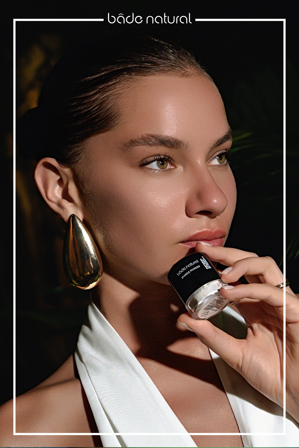 Sparkle Powder White Pearl Çok Amaçlı Toz Işıltılı Aydınlatıcı %100 Doğal