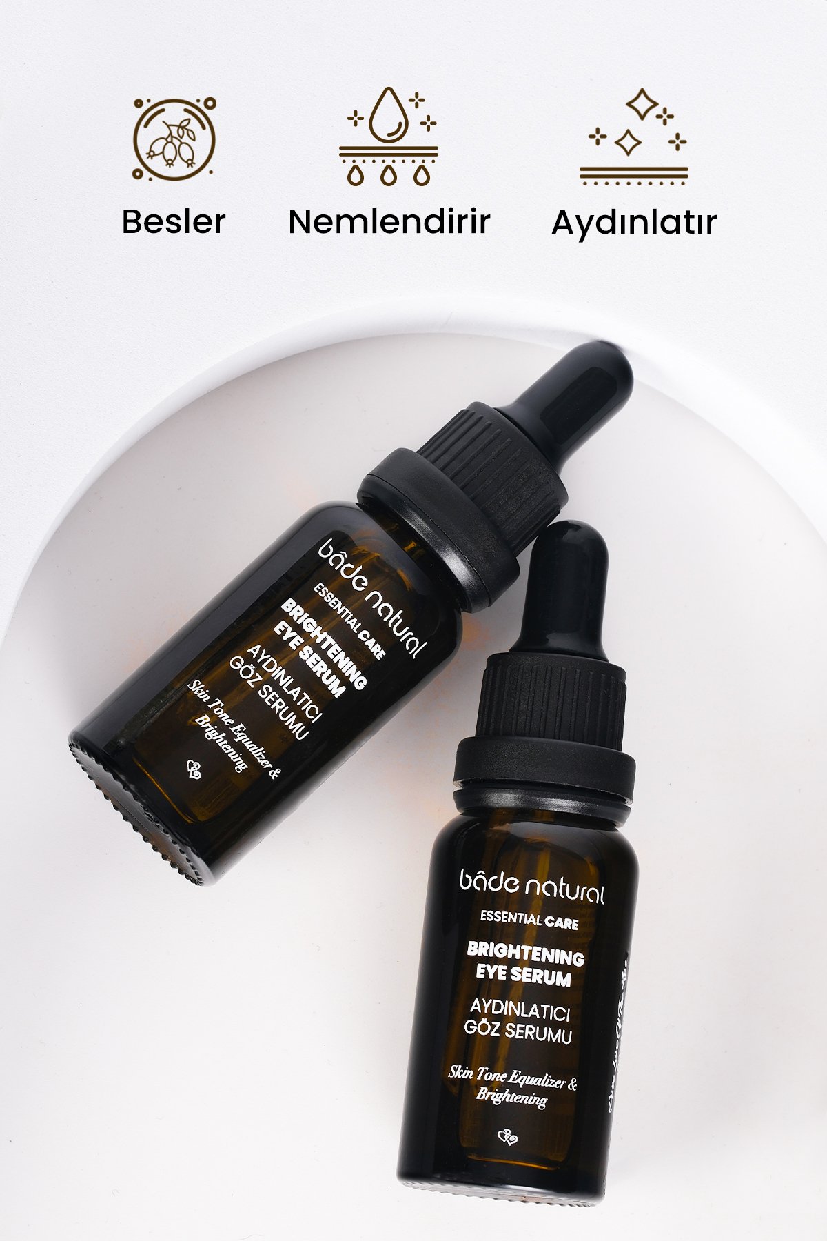 Aydınlatıcı Göz Serumu Besleyici ve Nemlendirici 20 ml