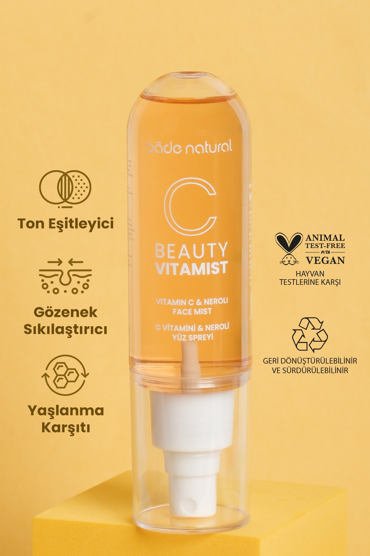 Beauty Vitamist C Vitamini & Neroli Yüz Spreyi 100 ml