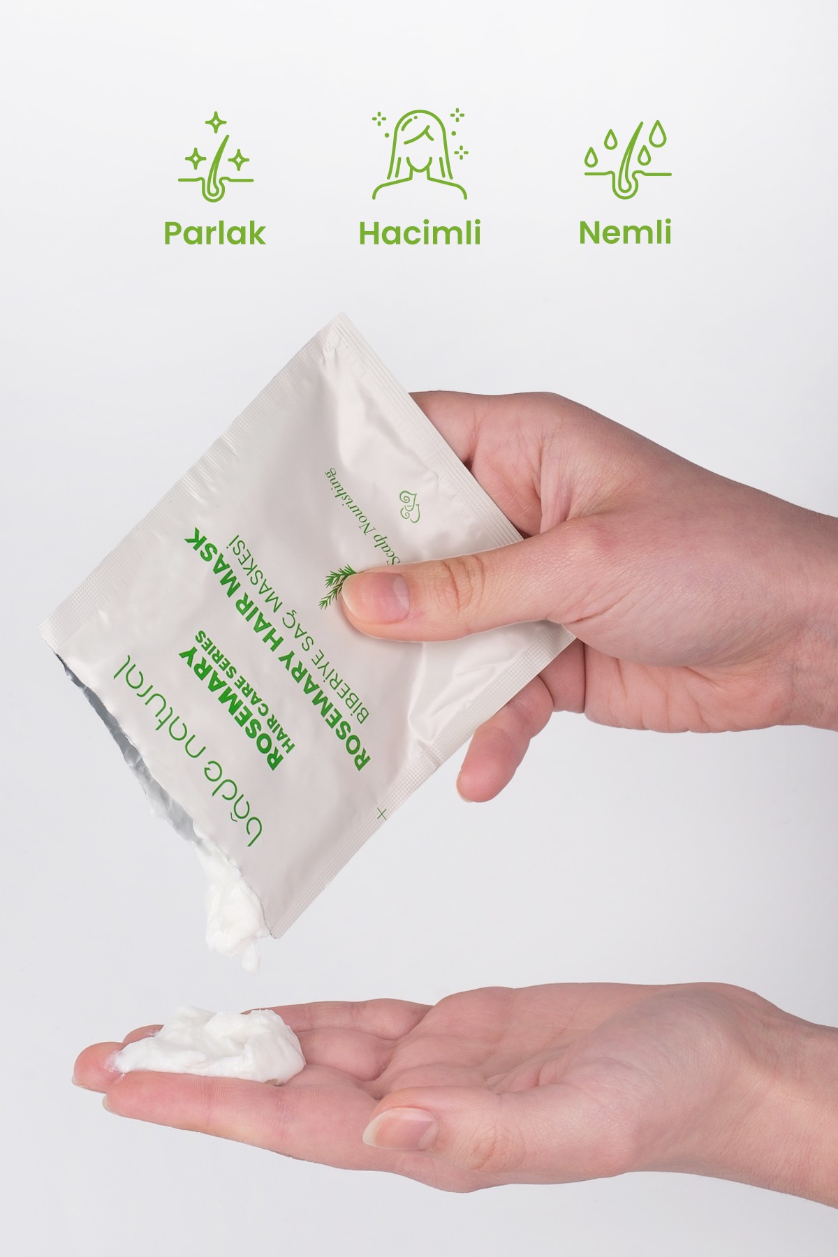 Biberiye Saç Maskesi Besleyici ve Güçlendirici 4x25ml