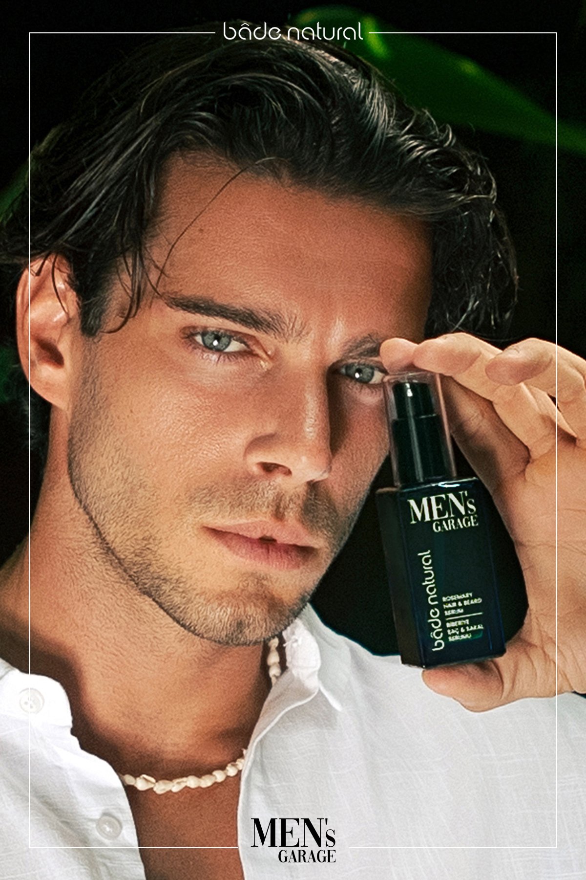 Men's Garage Biberiye Saç ve Sakal Serumu Besleyici ve Derinlemesine Bakım 50 ml