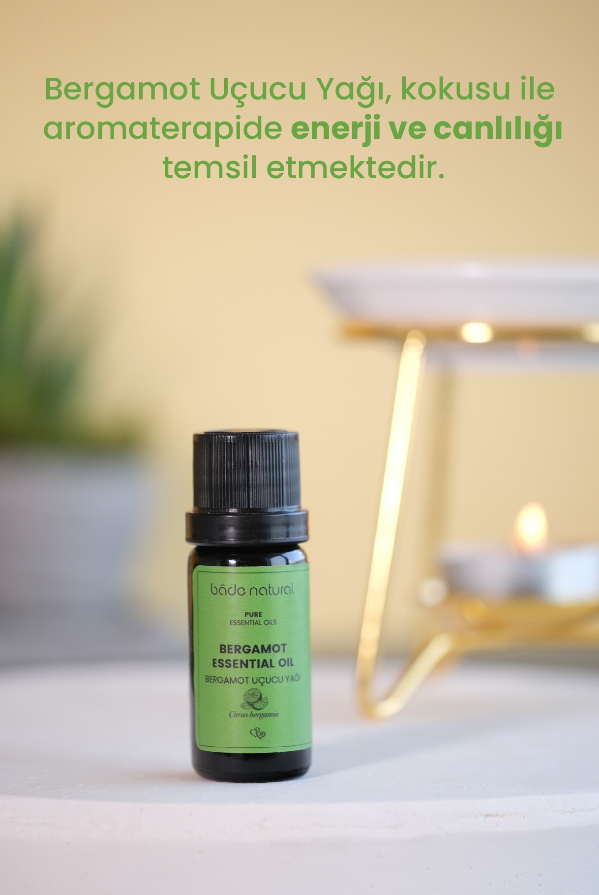 Bergamot Uçucu Yağı %100 Saf 10 ml