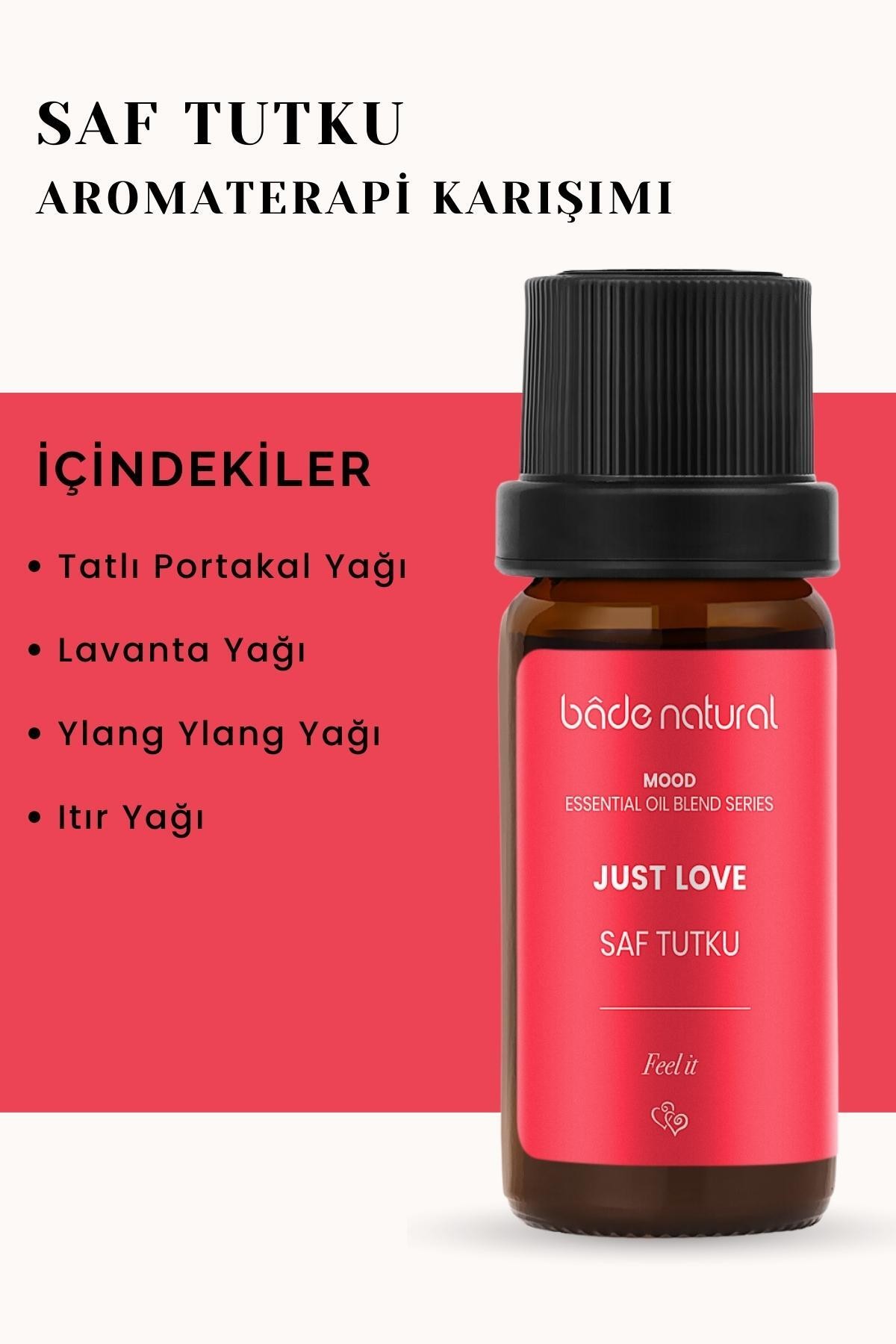 Saf Tutku Aromaterapi Karışımı 10 ml