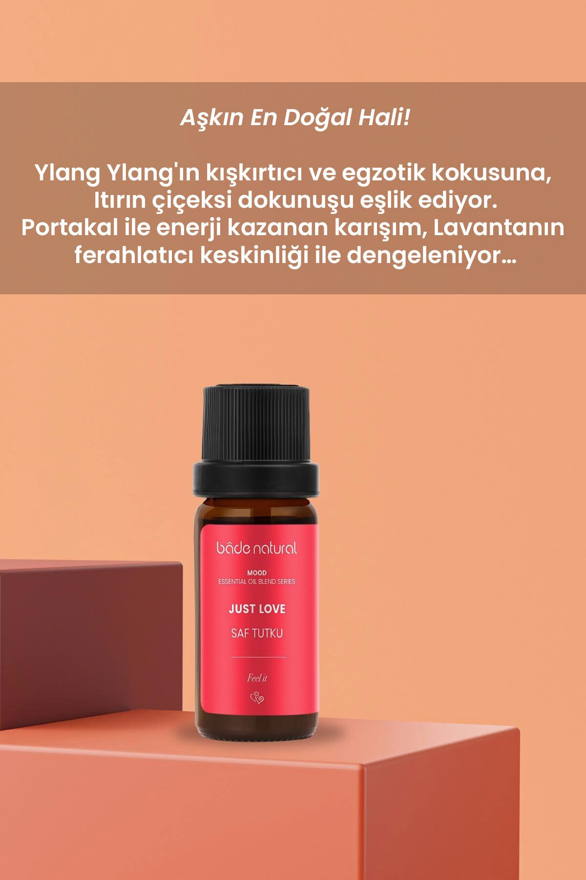 Saf Tutku Aromaterapi Karışımı 10 ml