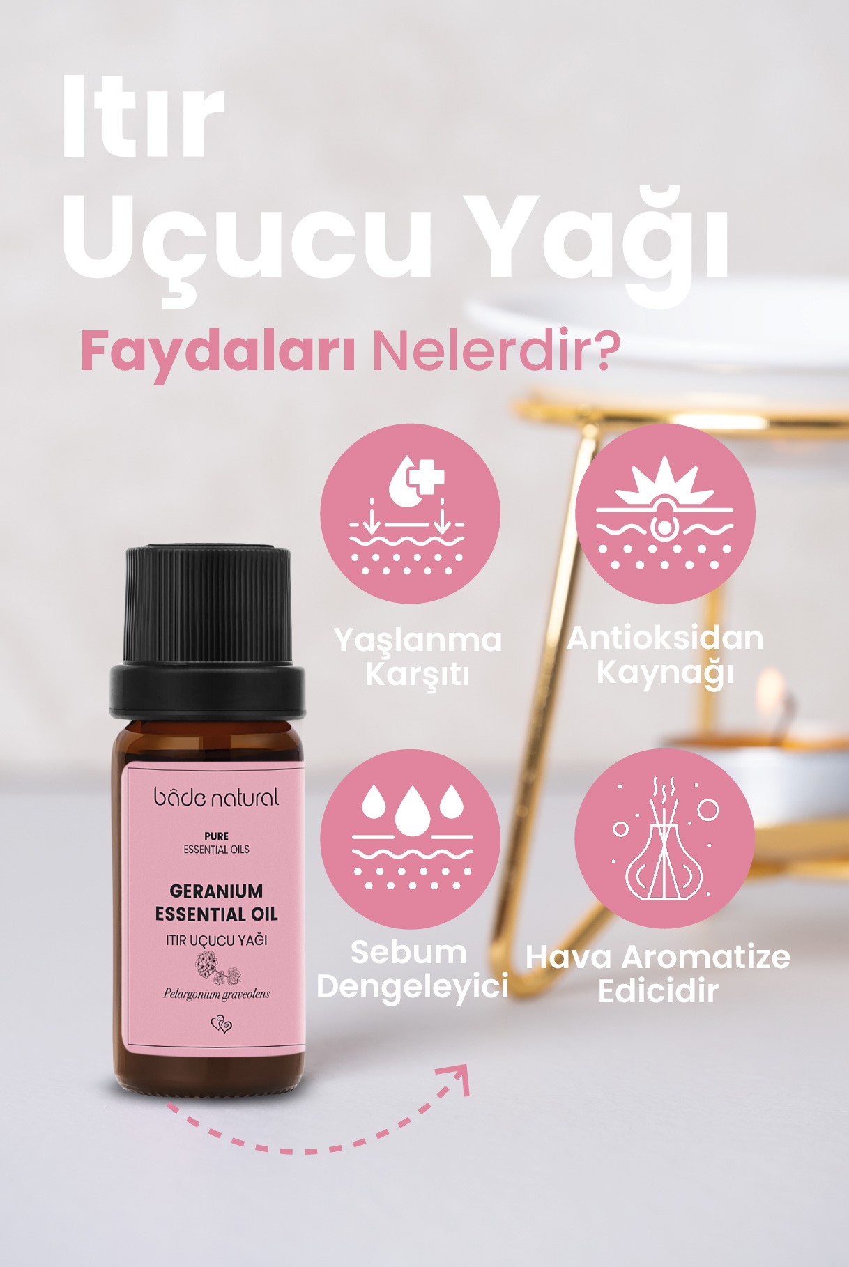 Itır Uçucu Yağı %100 Saf 10 ml