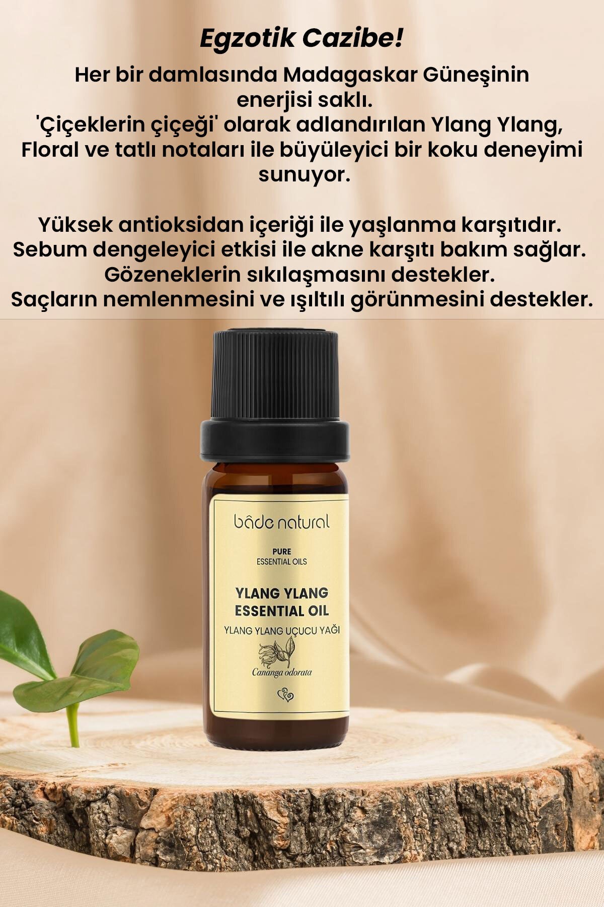 Ylang Ylang Uçucu Yağı %100 Saf 10 ml