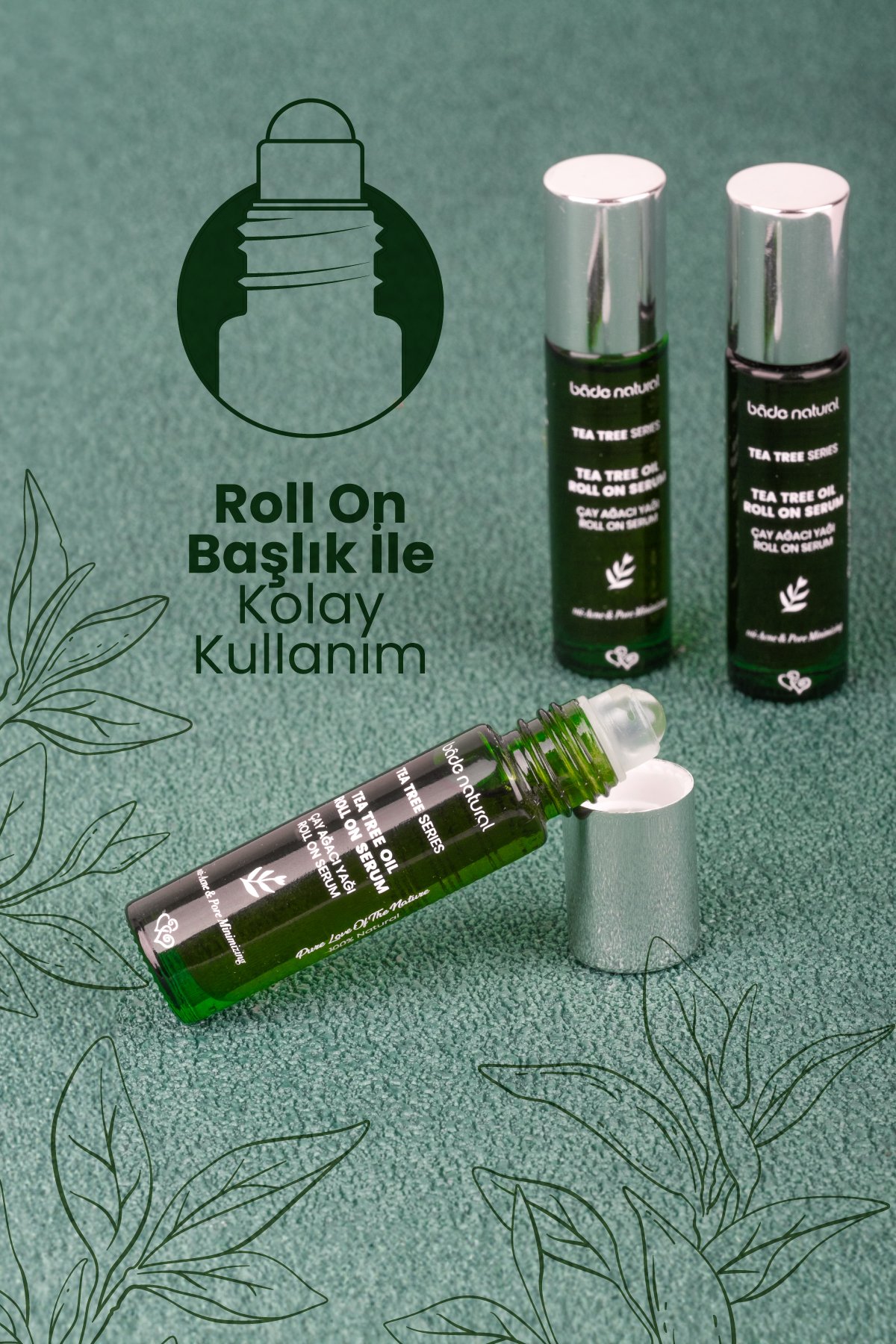 Çay Ağacı Hızlı Etkili Akne Karşıtı Roll On 10 ml