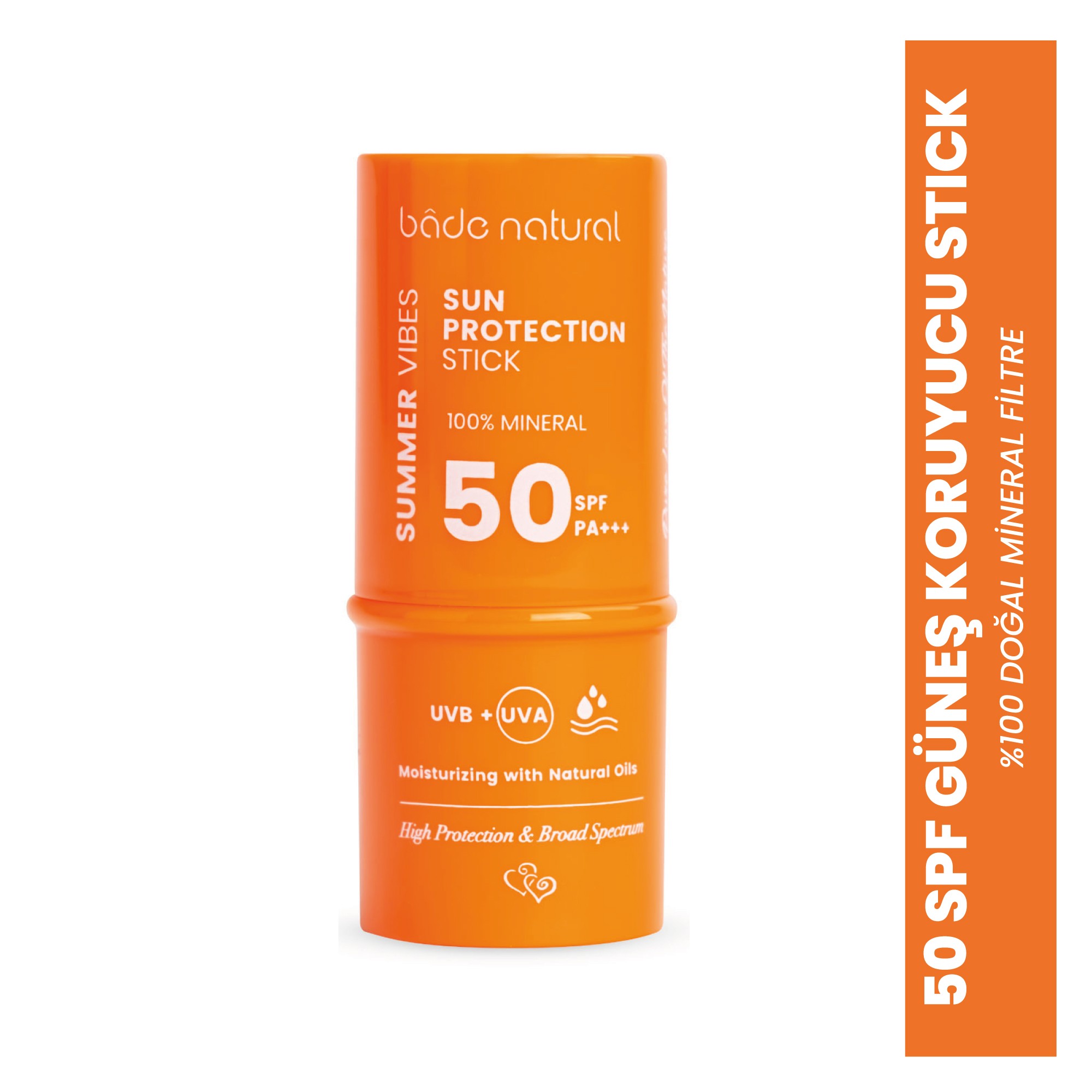 %100 Mineral Filtreli 50 Spf Besleyici Güneş Koruyucu Stick