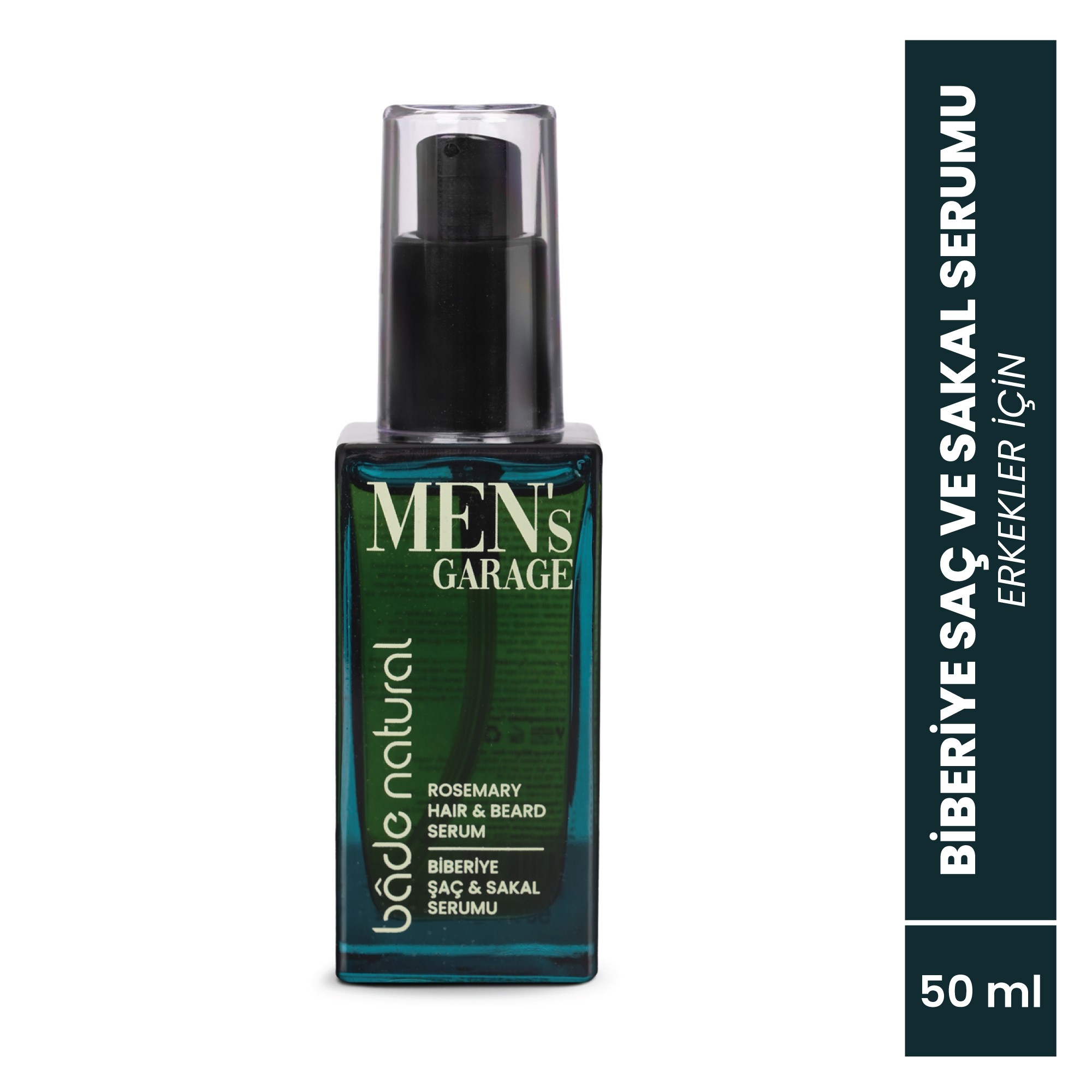 Men's Garage Biberiye Saç ve Sakal Serumu Besleyici ve Derinlemesine Bakım 50 ml