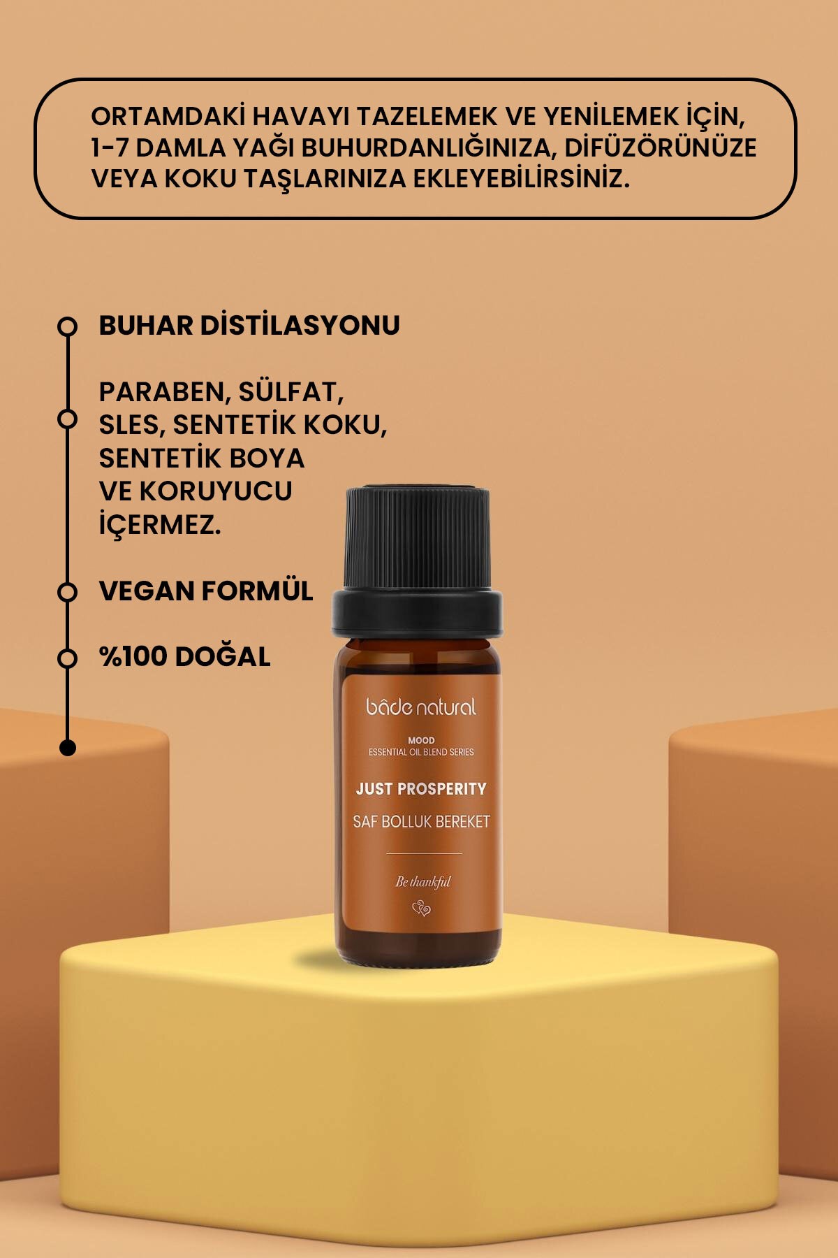 Saf Bolluk Bereket Aromaterapi Karışımı 10 ml