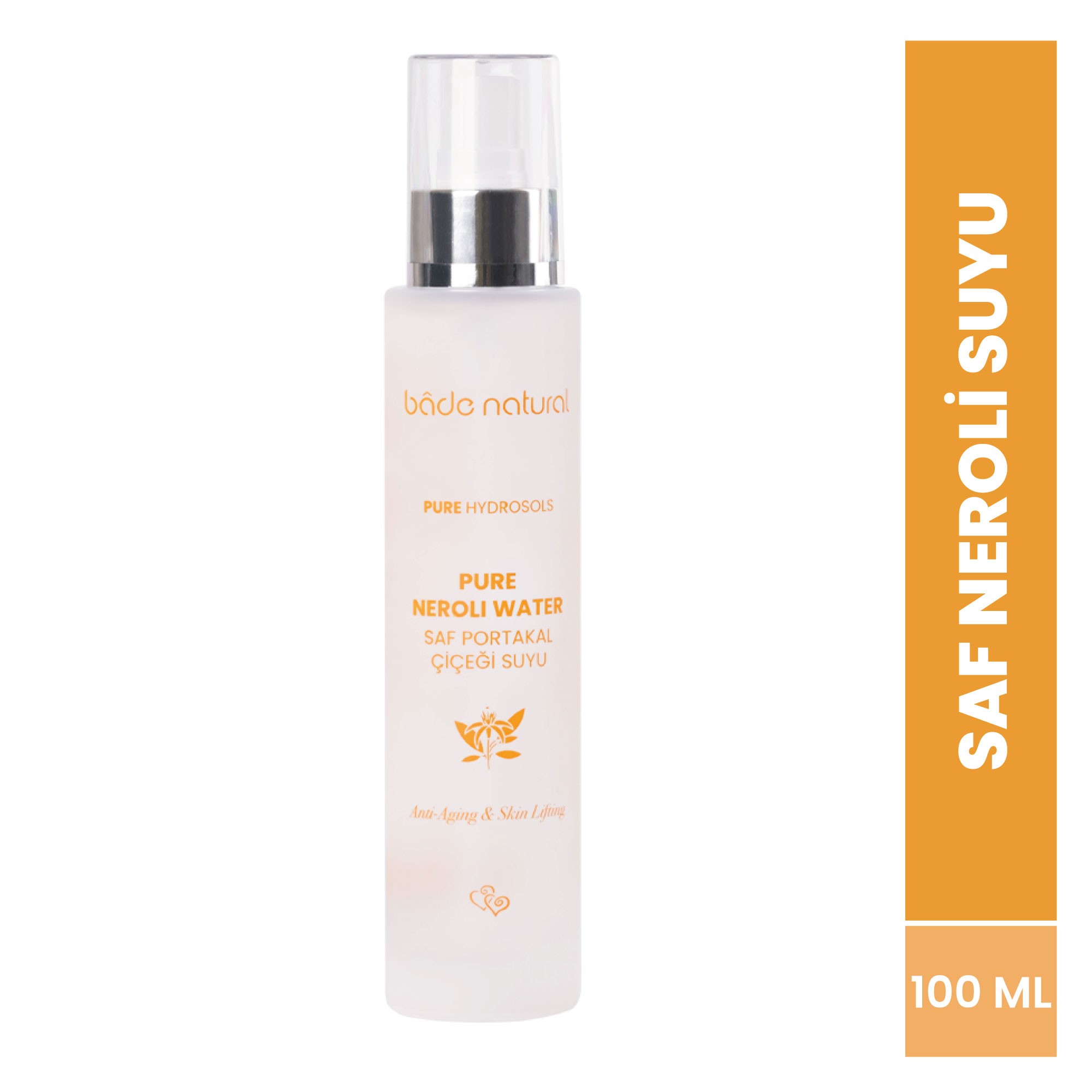 Neroli Suyu Yaşlanma Karşıtı Tonik %100 Doğal ve Saf 100 ml