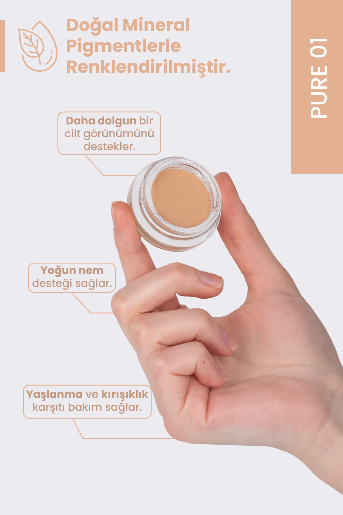 Natural Radiance Concealer Pure 01