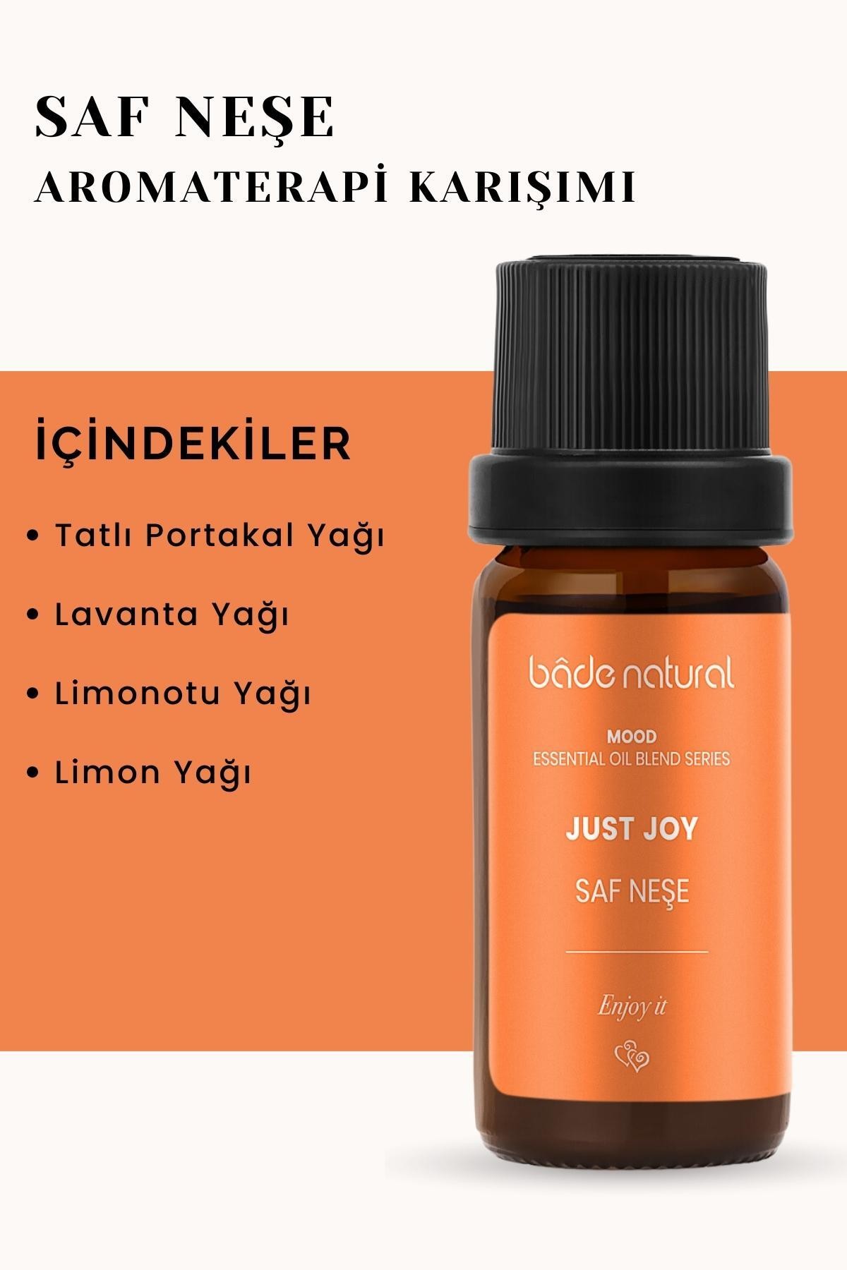 Saf Neşe Aromaterapi Karışımı 10 ml