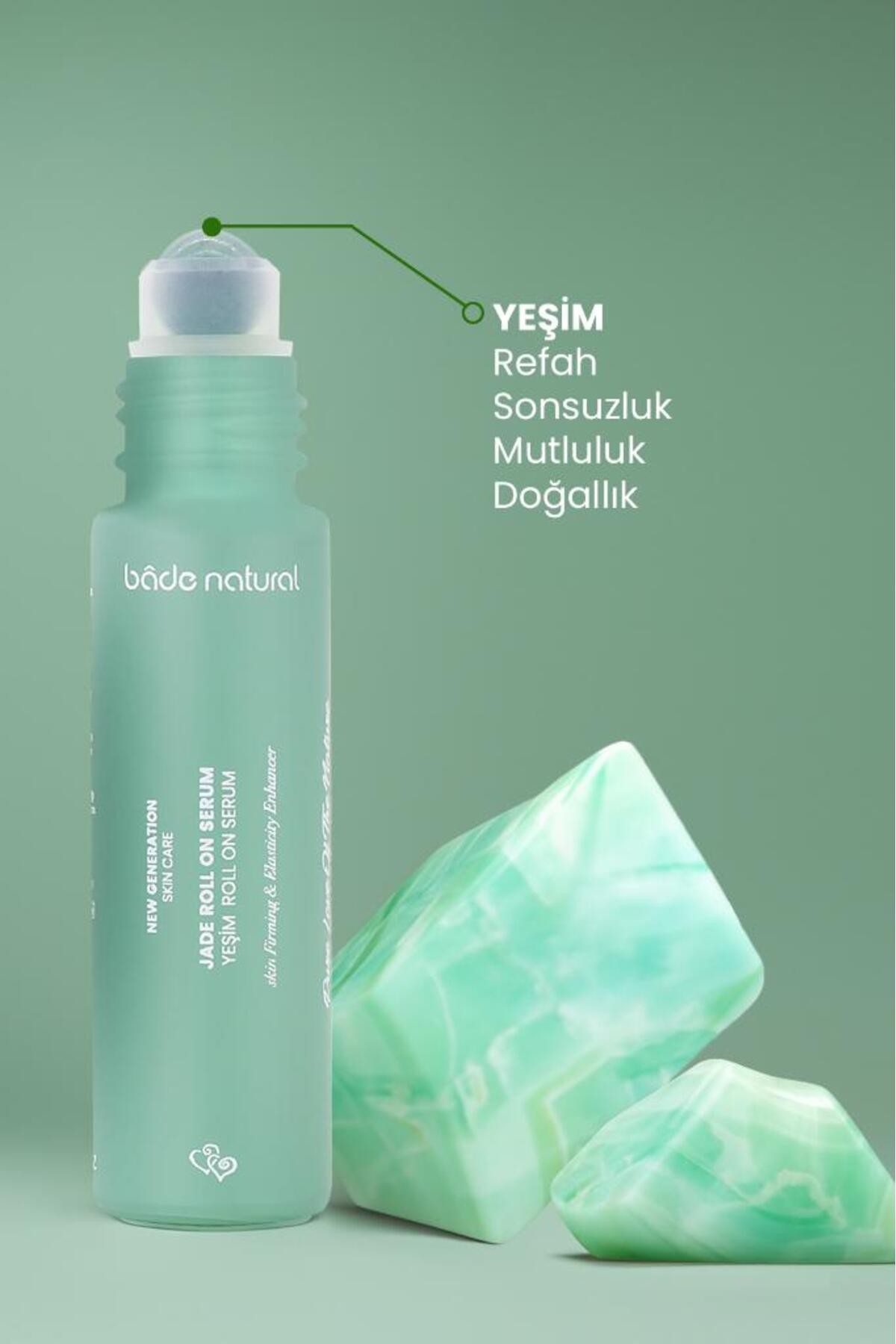 Yeşim Roll On Sıkılaştırıcı Yüz Masaj Serumu 10 ml