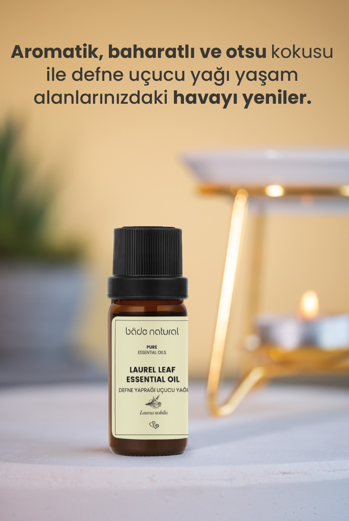 Defne Yaprağı Uçucu Yağı %100 Saf 10 ml