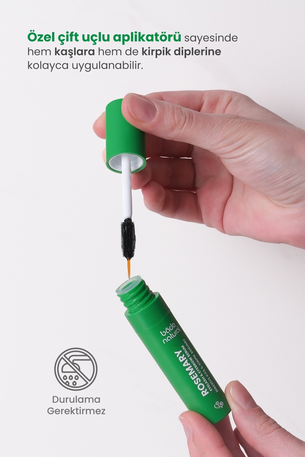 Biberiye Yağı Kaş Kirpik Bakım Serumu Besleyici ve Güçlendirici 10 ml