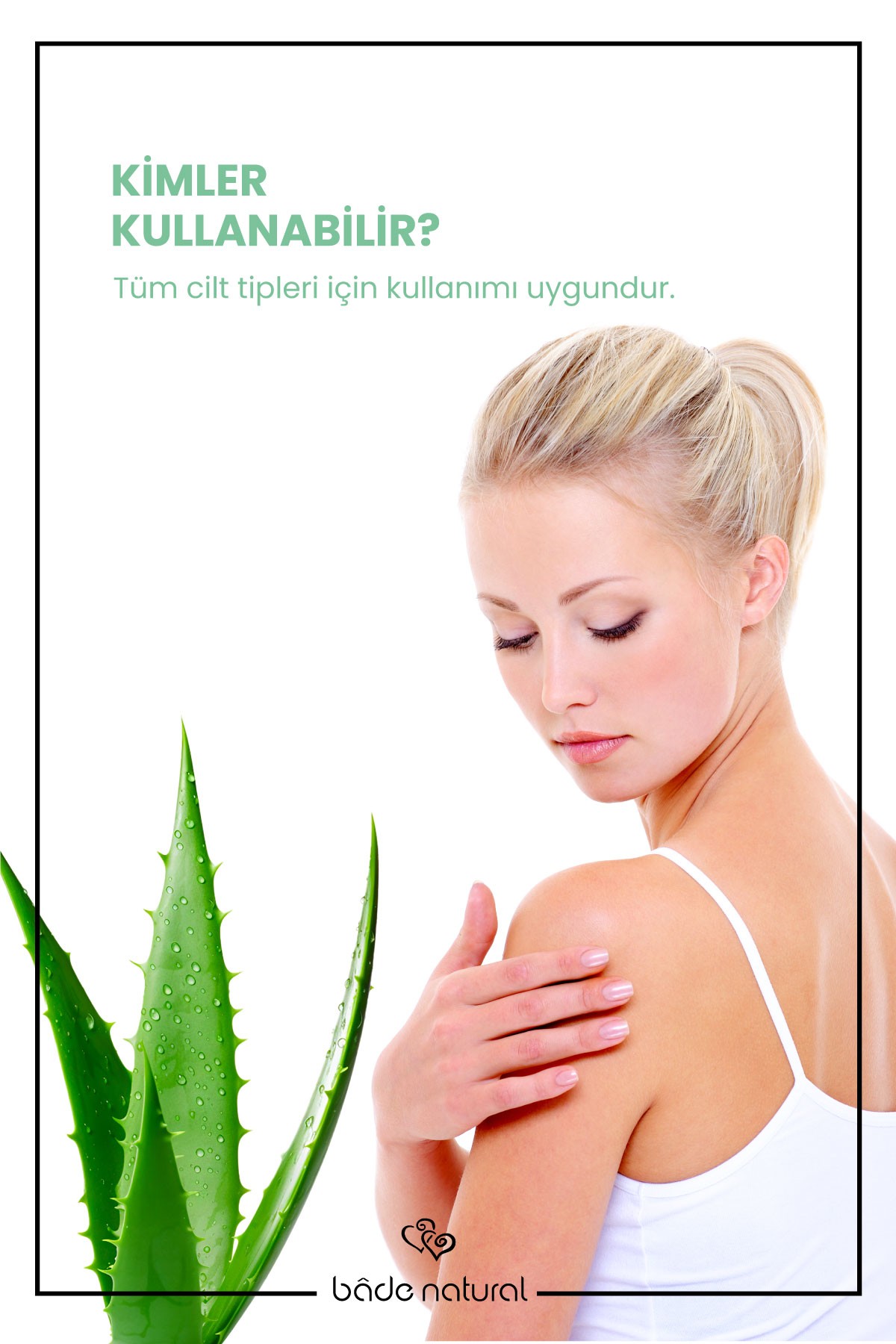 Aloe Vera Jel Güneş Sonrası Nemlendirici %100 Doğal 100 ml