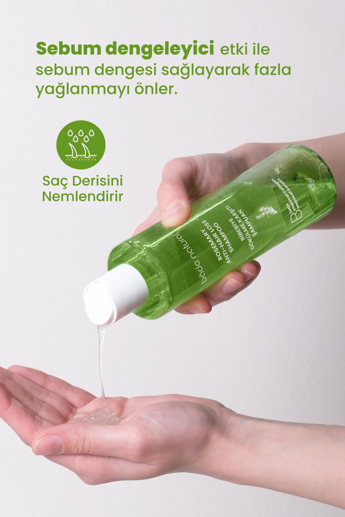 Biberiye, Biotin, Keratin ve Kolajen Complex Saç Dökülmesi Karşıtı Bakım Şampuanı 250 ml