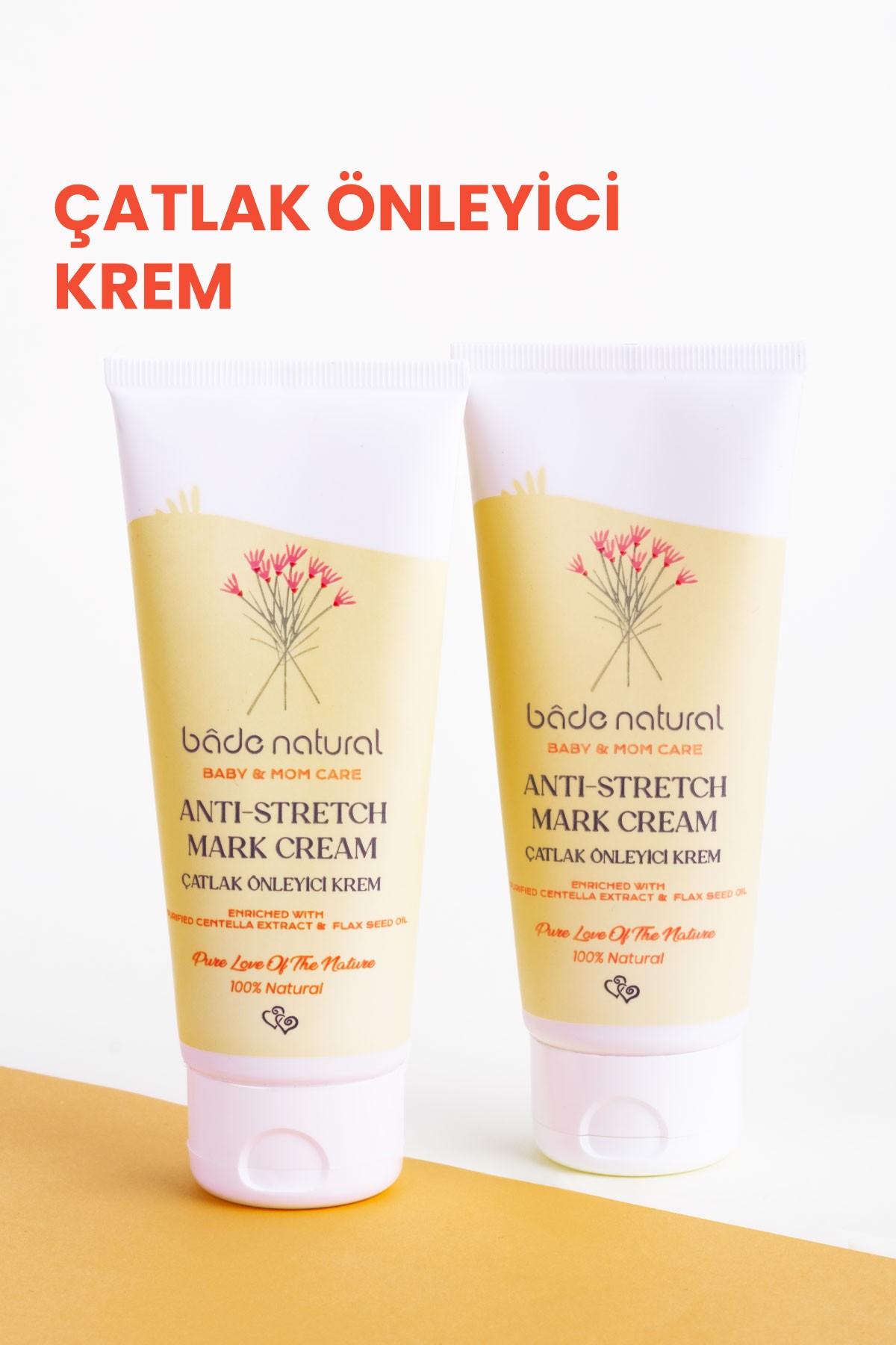 Çatlak Önleyici ve Nemlendirici %100 Doğal Vücut Kremi 100 ml