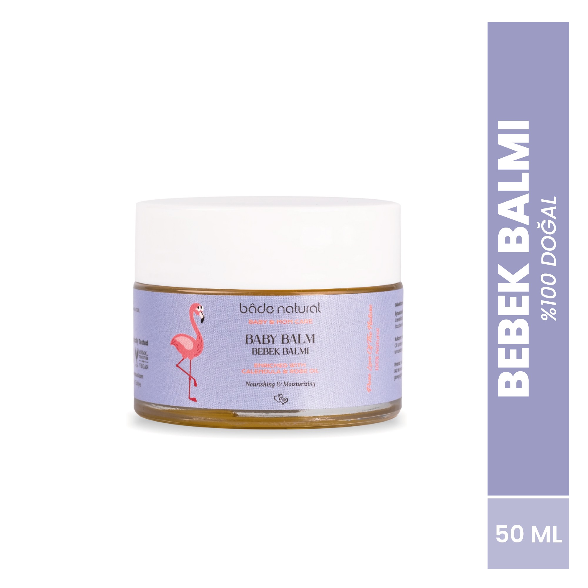 Besleyici ve Rahatlatıcı %100 Doğal Bebek Balmı 50 ml