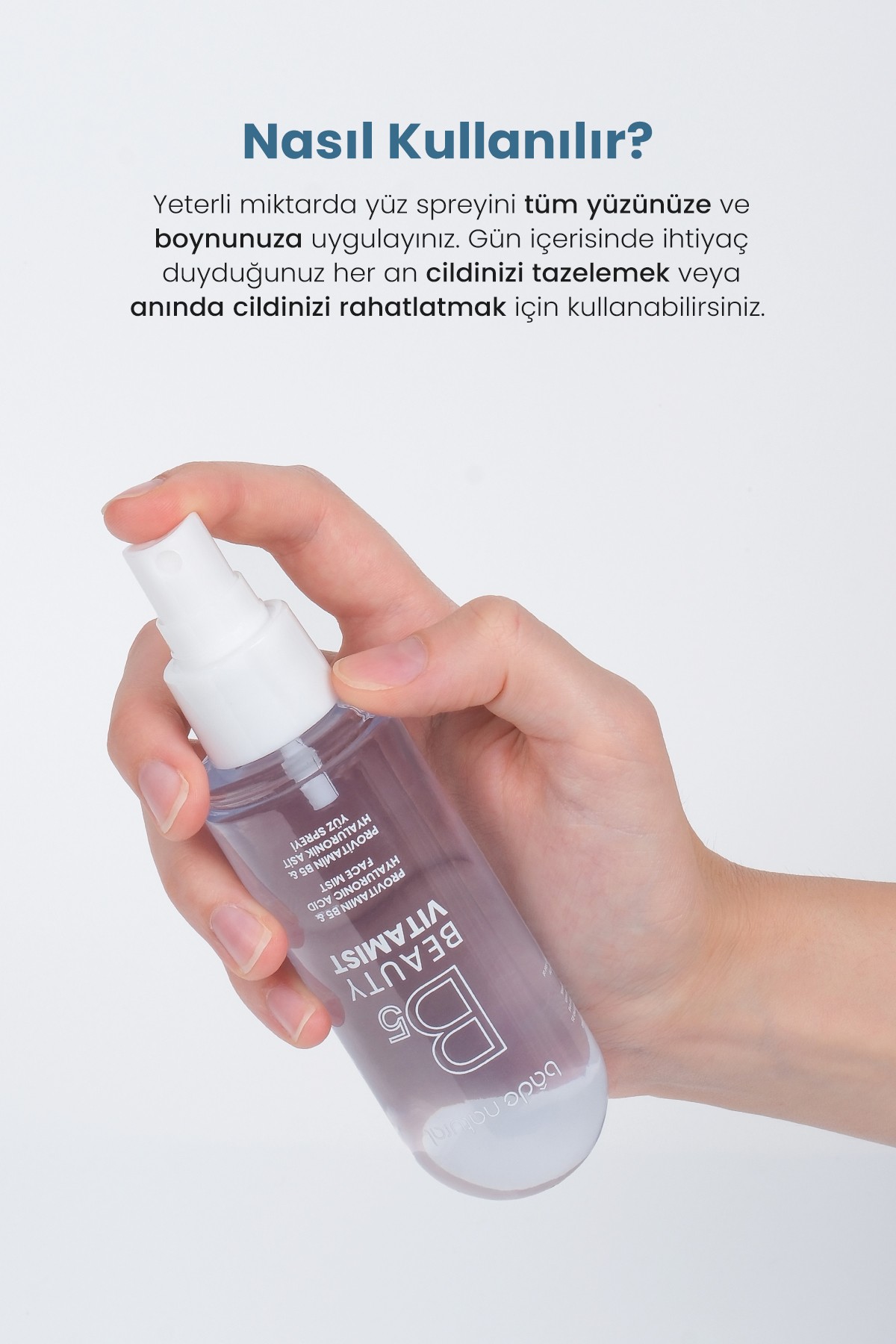 Beauty Vitamist Provitamin B5 & Hyaluronik Asit Yüz Spreyi 100 ml