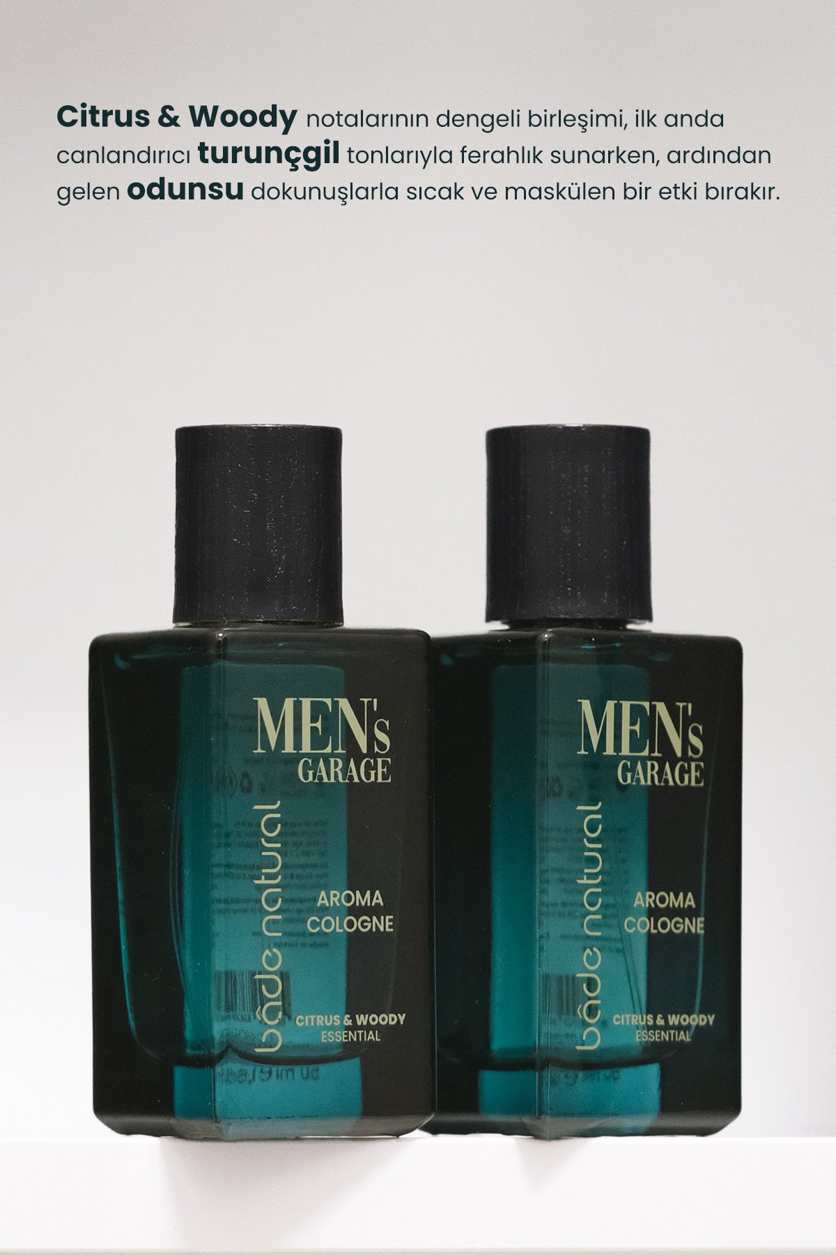 Men's Garage Aroma Kolonya Ferahlatıcı ve Tazeleyici 50 ml