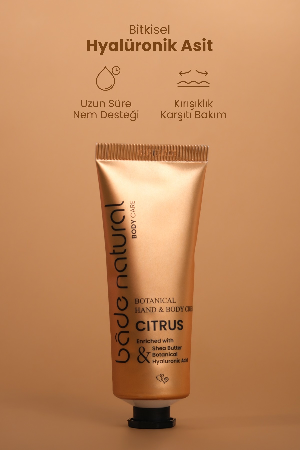 Citrus Bitkisel El ve Vücut Kremi %100 Doğal ve Vegan 75ml