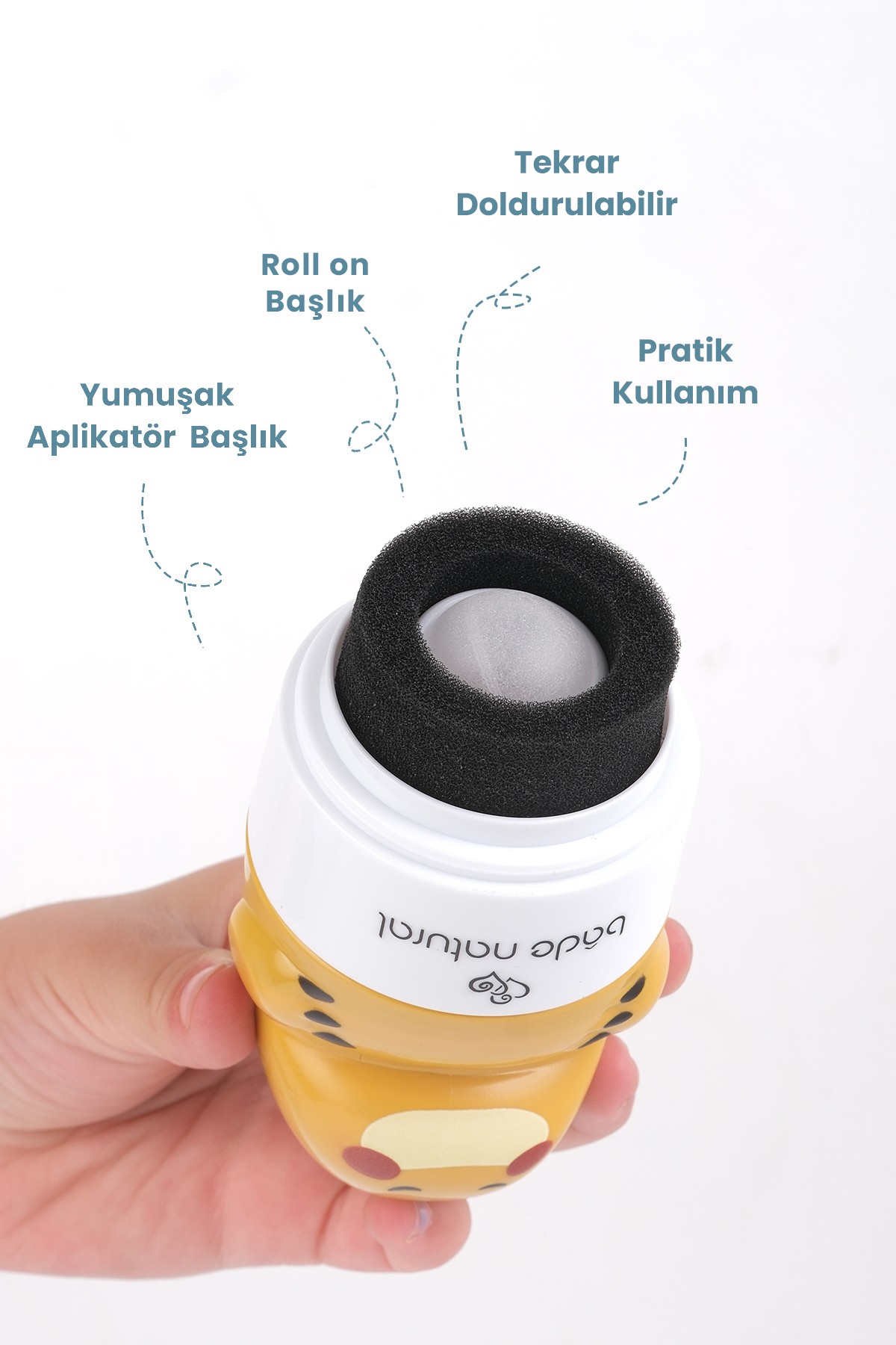 Çocuk Güneş Koruyucu Losyon 50+ SPF %100 Doğal Refill Paket + Dinozor Figürlü Aplikatör Set