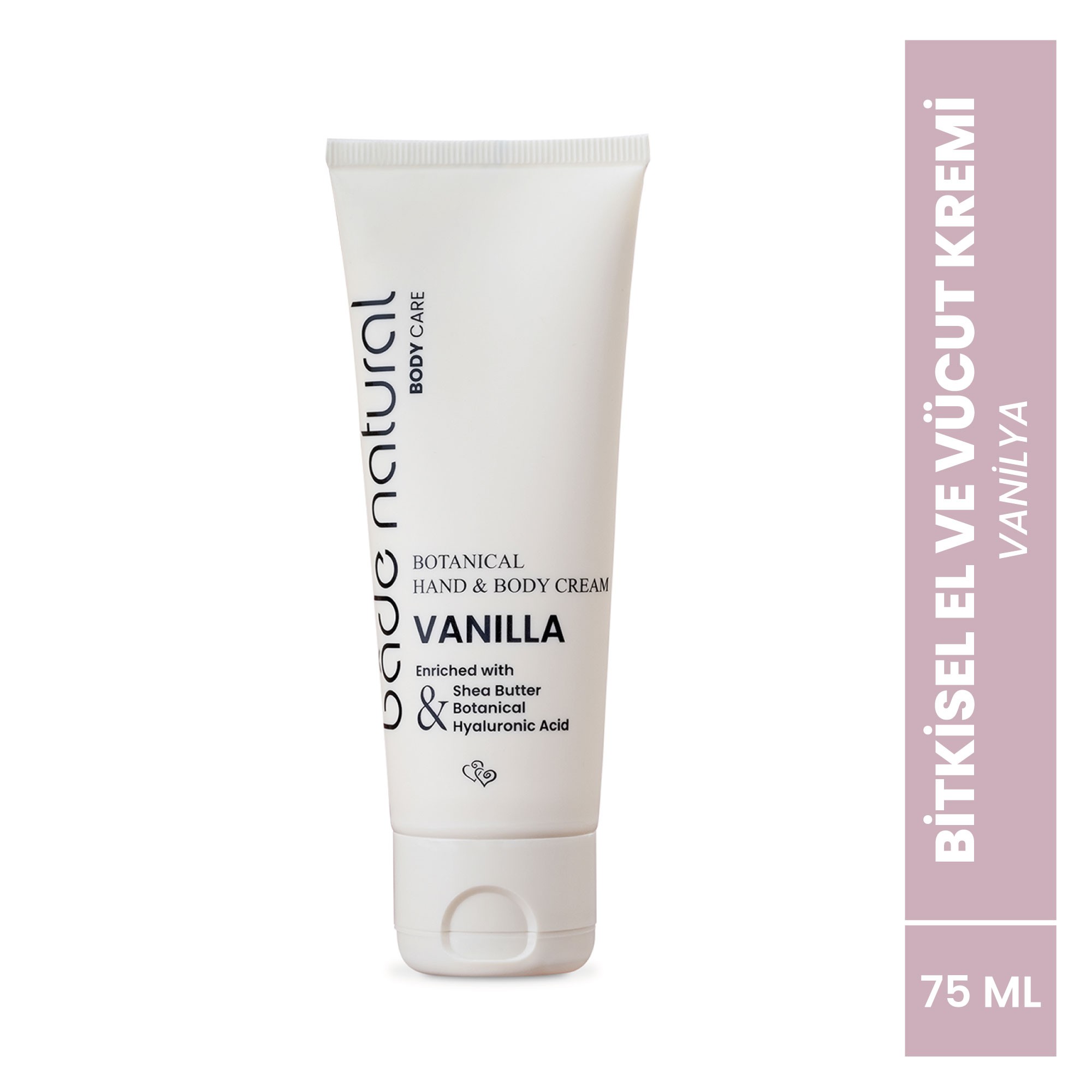 Vanilya Bitkisel El ve Vücut Kremi %100 Doğal ve Vegan 75ml
