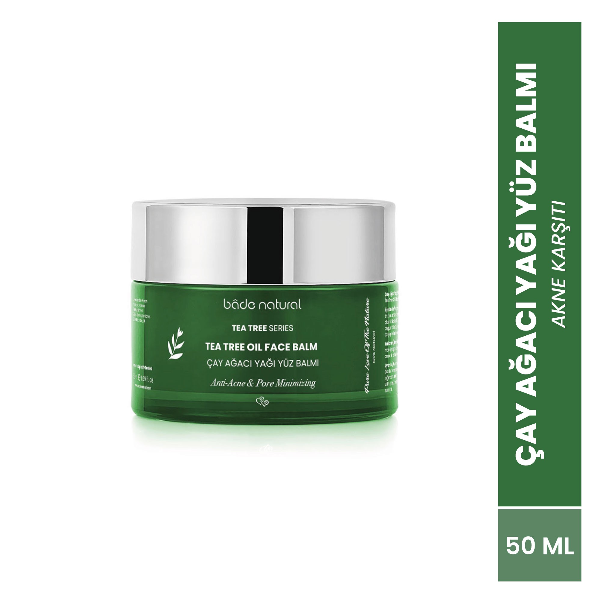 Çay Ağacı Akne Karşıtı ve Gözenek Sıkılaştırıcı Arındırıcı Yüz Balmı 50 ml