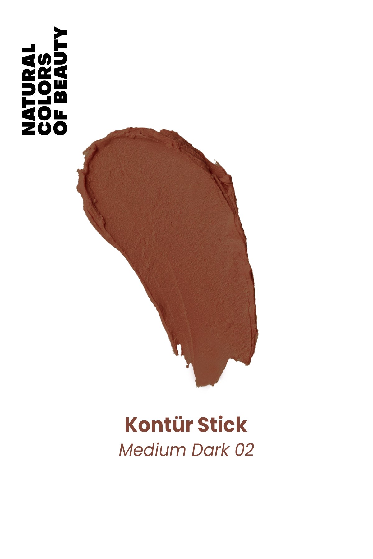 Kontür Stick Medium-Dark 02 %100 Doğal