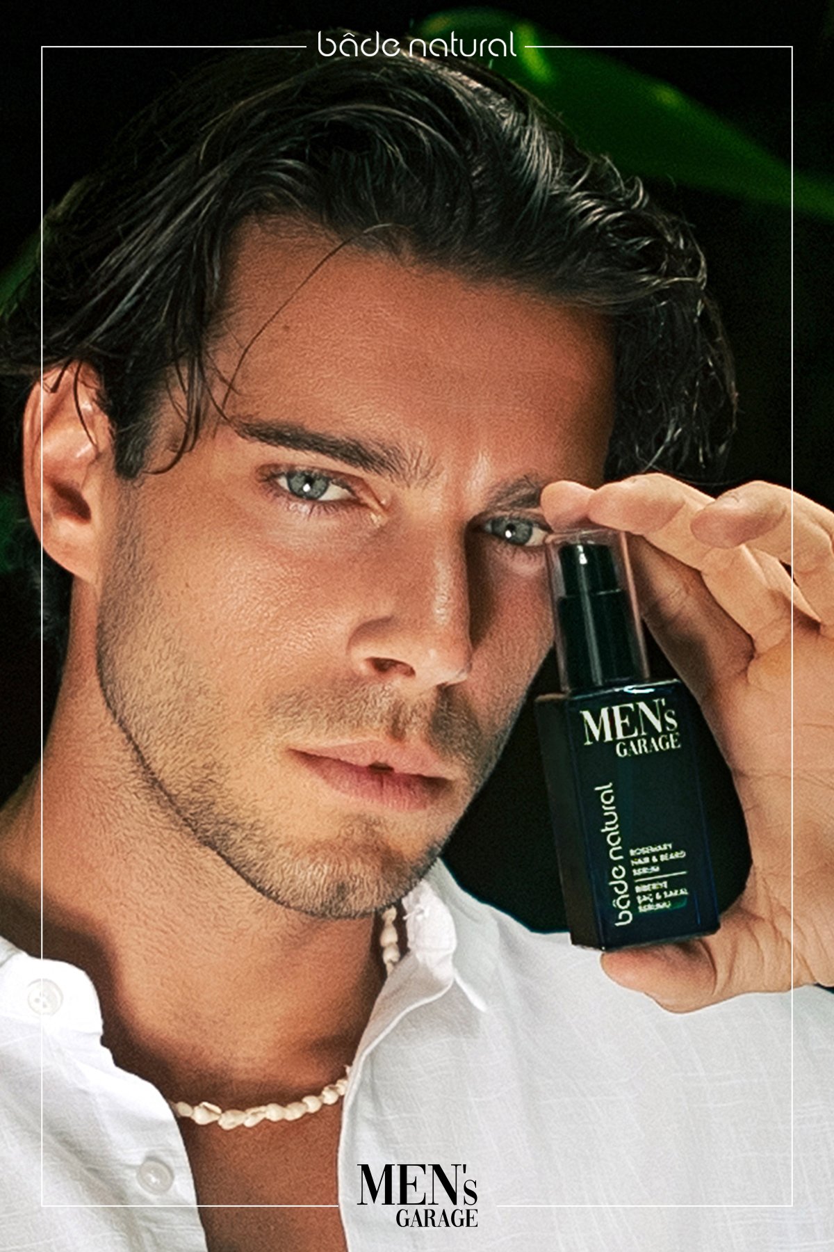 Men's Garage Biberiye Saç ve Sakal Serumu Besleyici ve Derinlemesine Bakım 50 ml