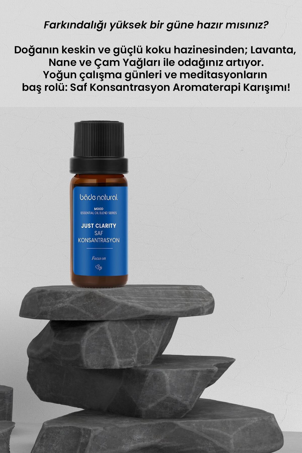 Saf Konsantrasyon Aromaterapi Karışımı 10 ml