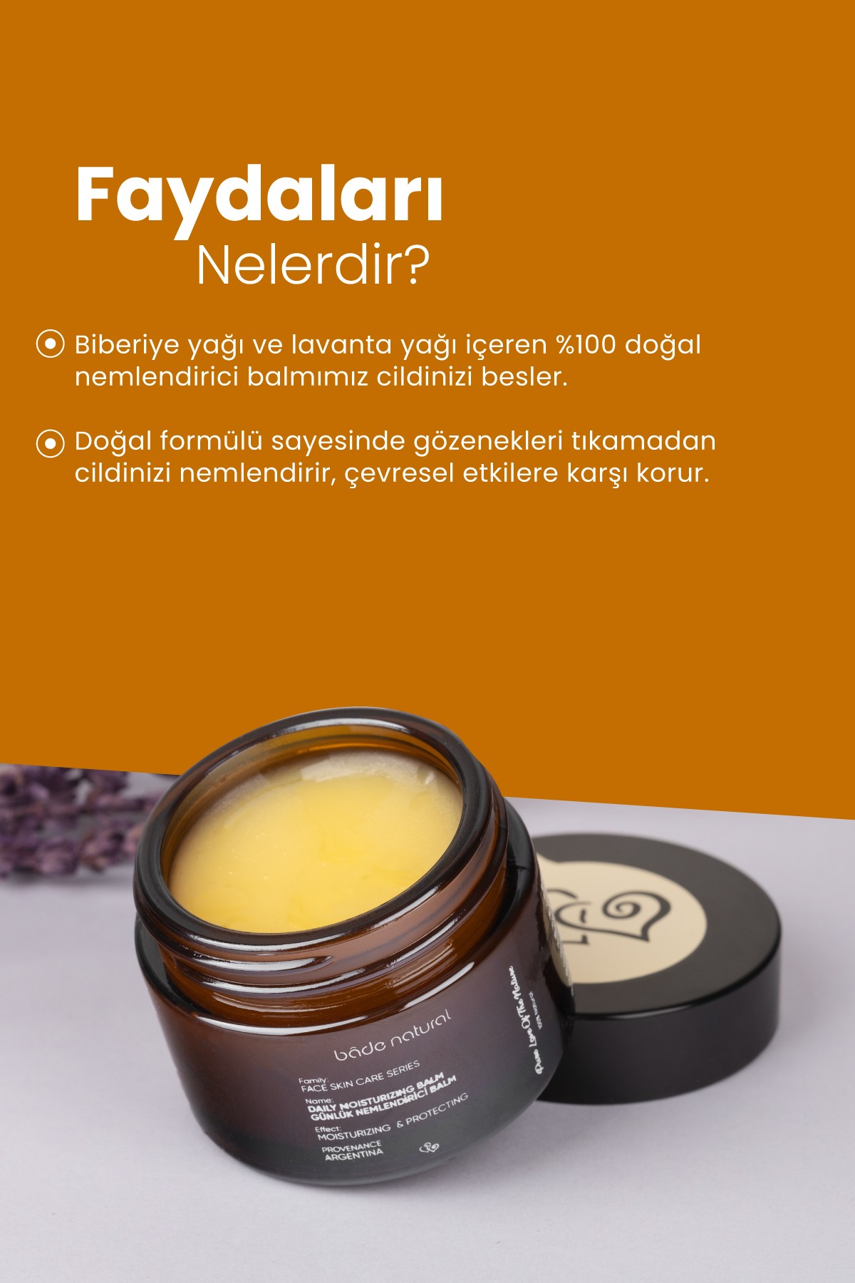 Günlük Nemlendirici ve Koruyucu Balm 50 ml